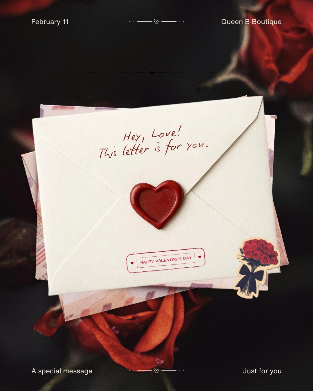 If there&rsquo;s anything Queen B LOVES it&rsquo;s clothing but also hand-written letters&hellip; So here&rsquo;s a little e-love letter to all of you &hearts;️ 

We hope this week &amp; every week after is filled with all types of love and don&rsquo