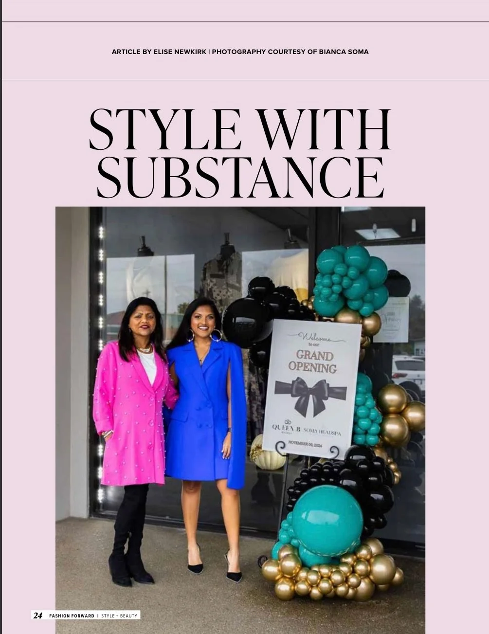 Grateful to be a part of and featured in @mtjulietlifestyle this month! Starting off September w/ something to be proud of 🫶🏽🥹