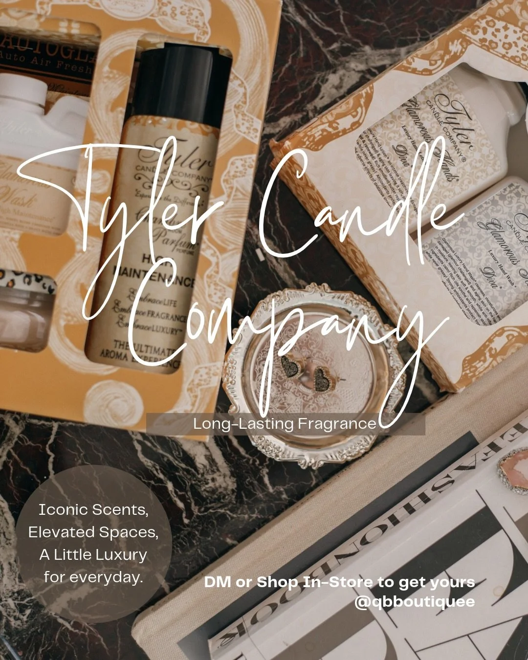Honestly, please show some love to my hard work canva graphics 🫩🥹

We carry your fav @tyler_candle_company_llc products + have your space always smelling top tier 🪔

Tell us your favorite Tyler scent in the comments 👀