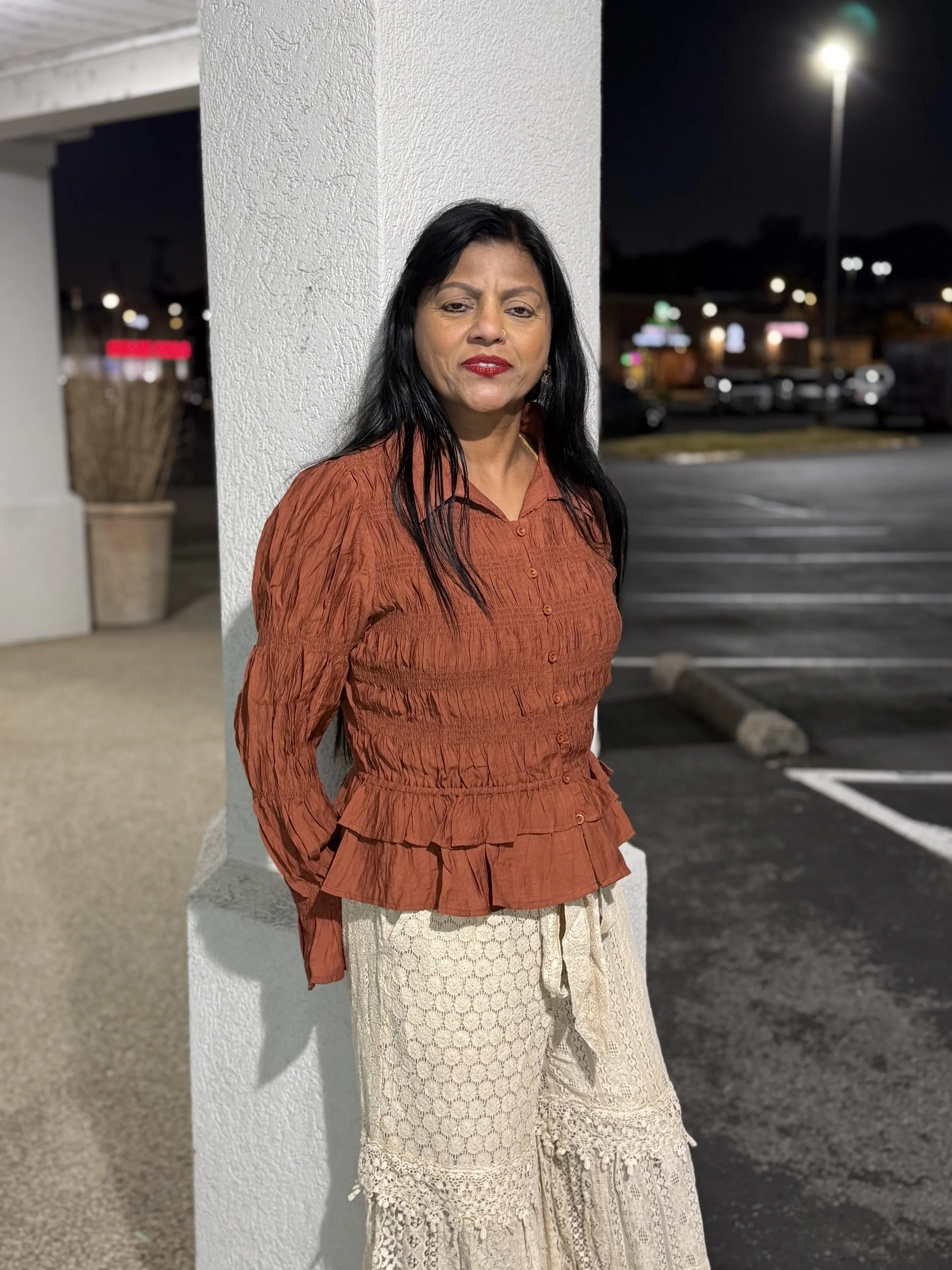 The Autumn Muse Blouse