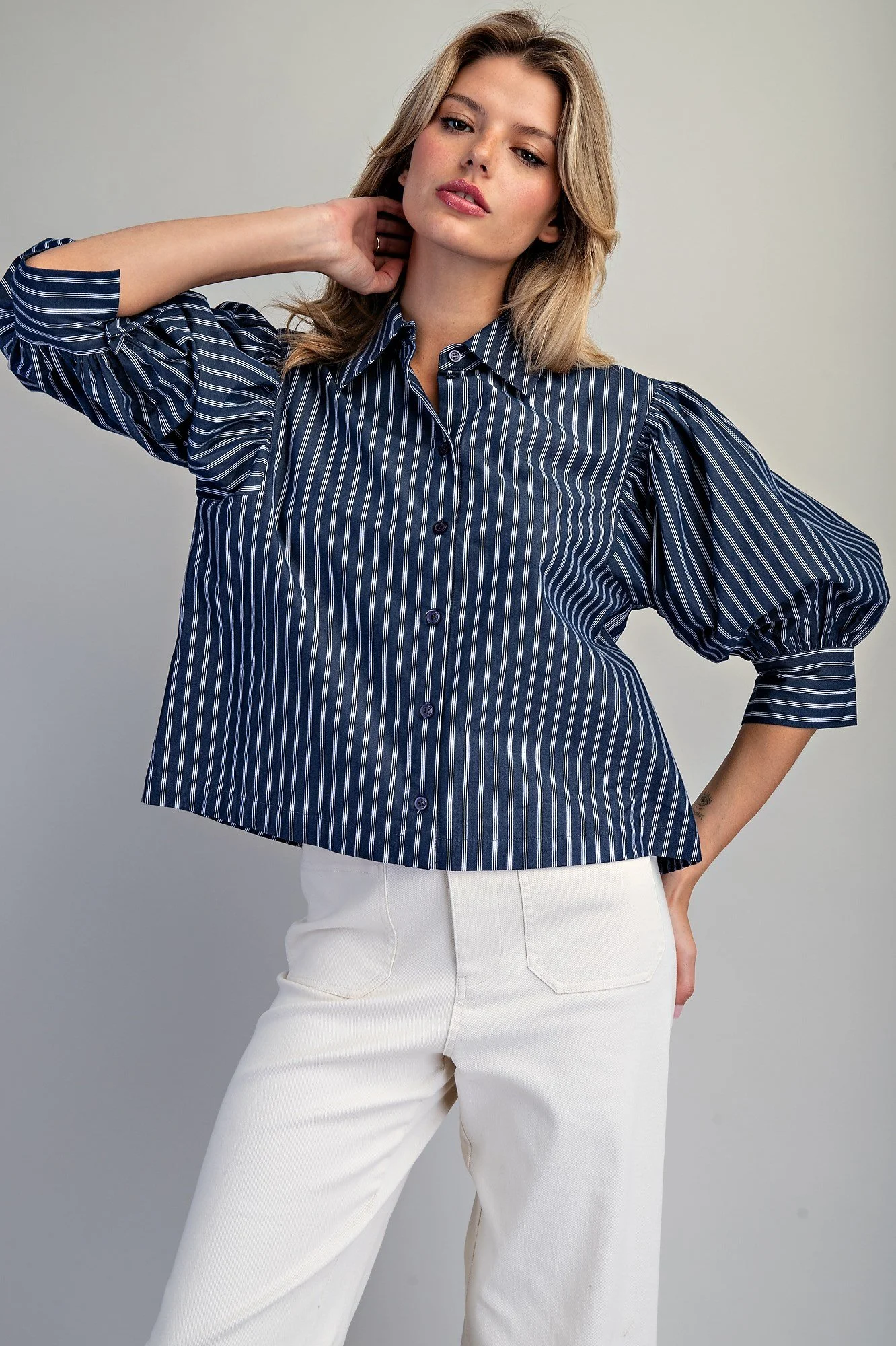 The Upper East Side Button-up