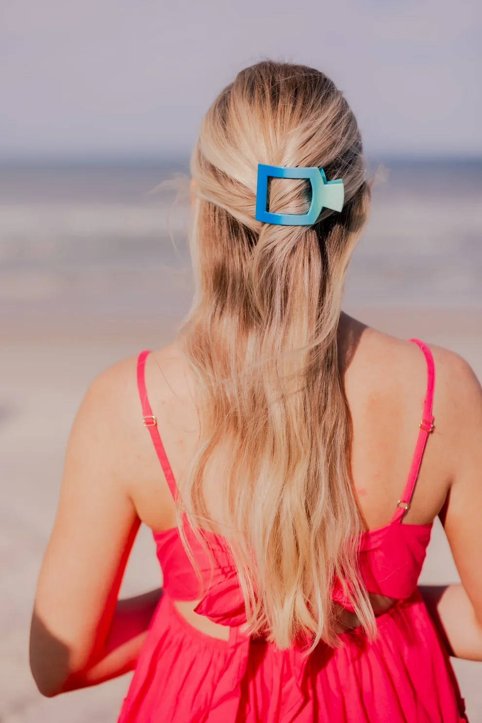 Flat Square Hair Clip