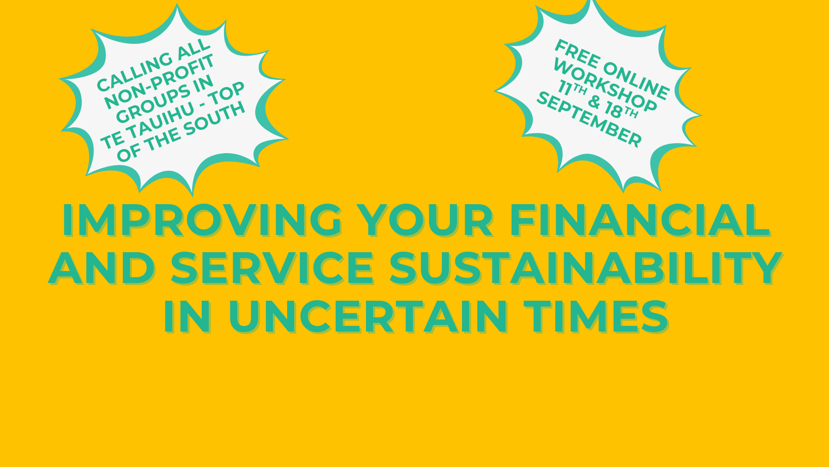 FREE - Navigating the Fiscal Squeeze: A Workshop for Te Tauihu's For-Purpose Whānau - WORKSHOP 2 of 2