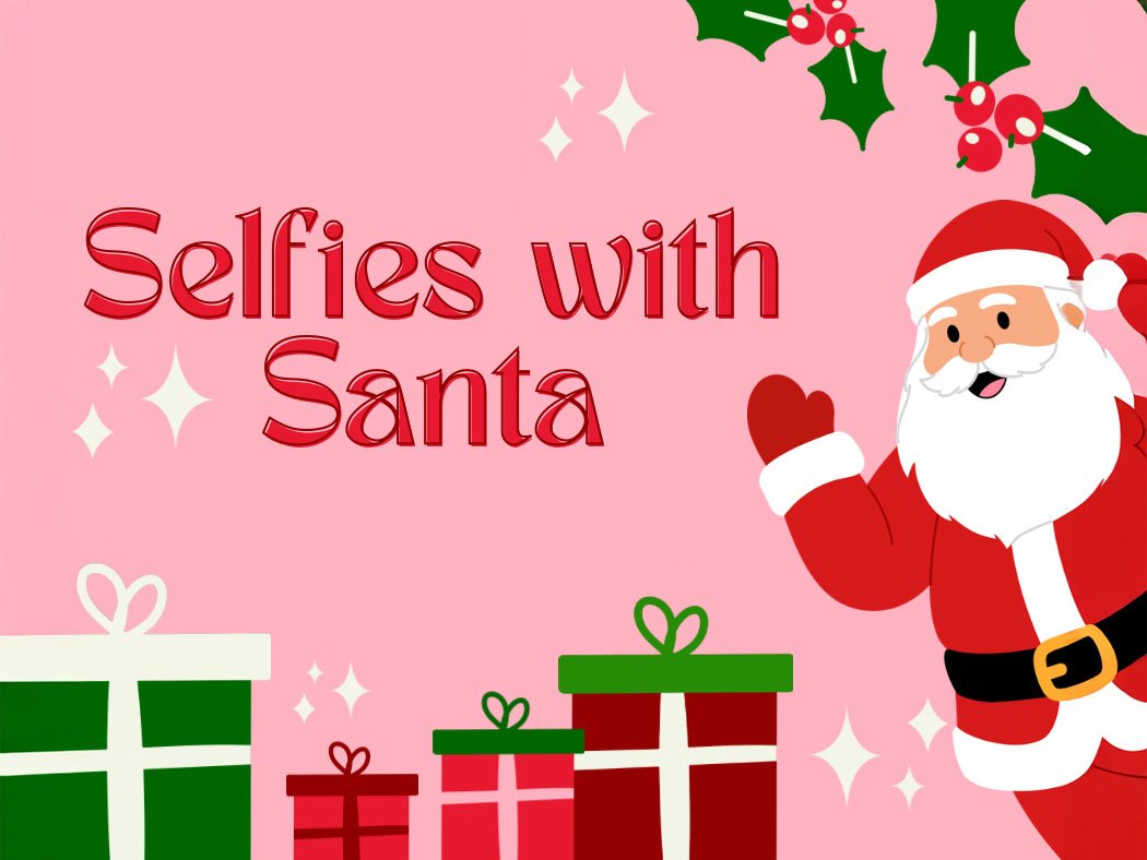 Selfies with Santa