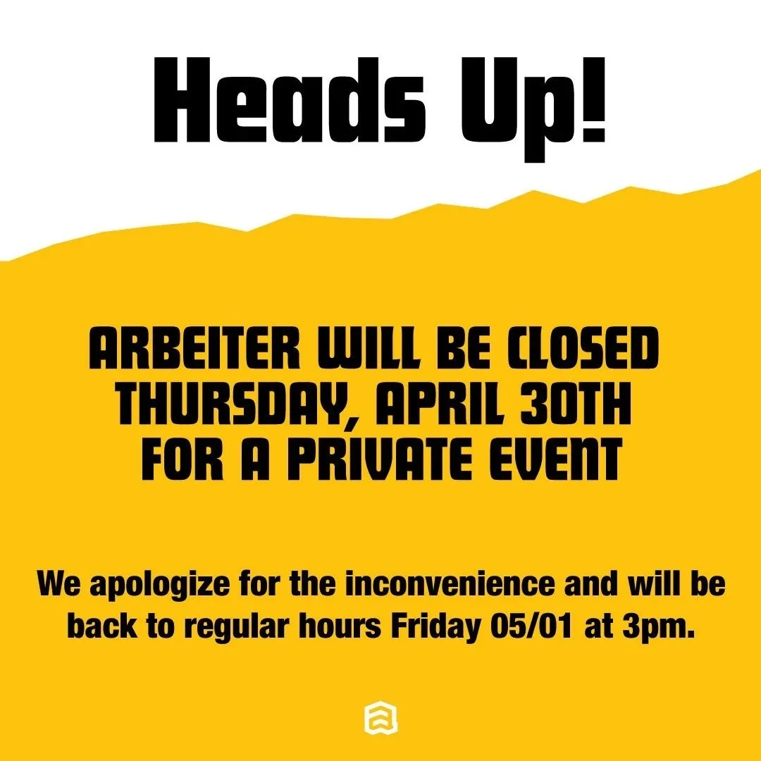 Closed for private event. 