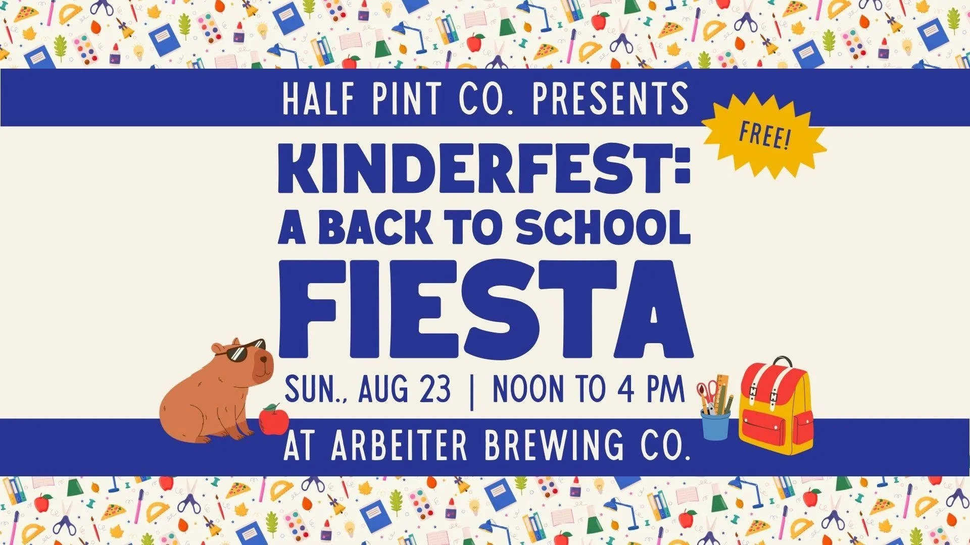 Kinderfest: A Back to School Fiesta