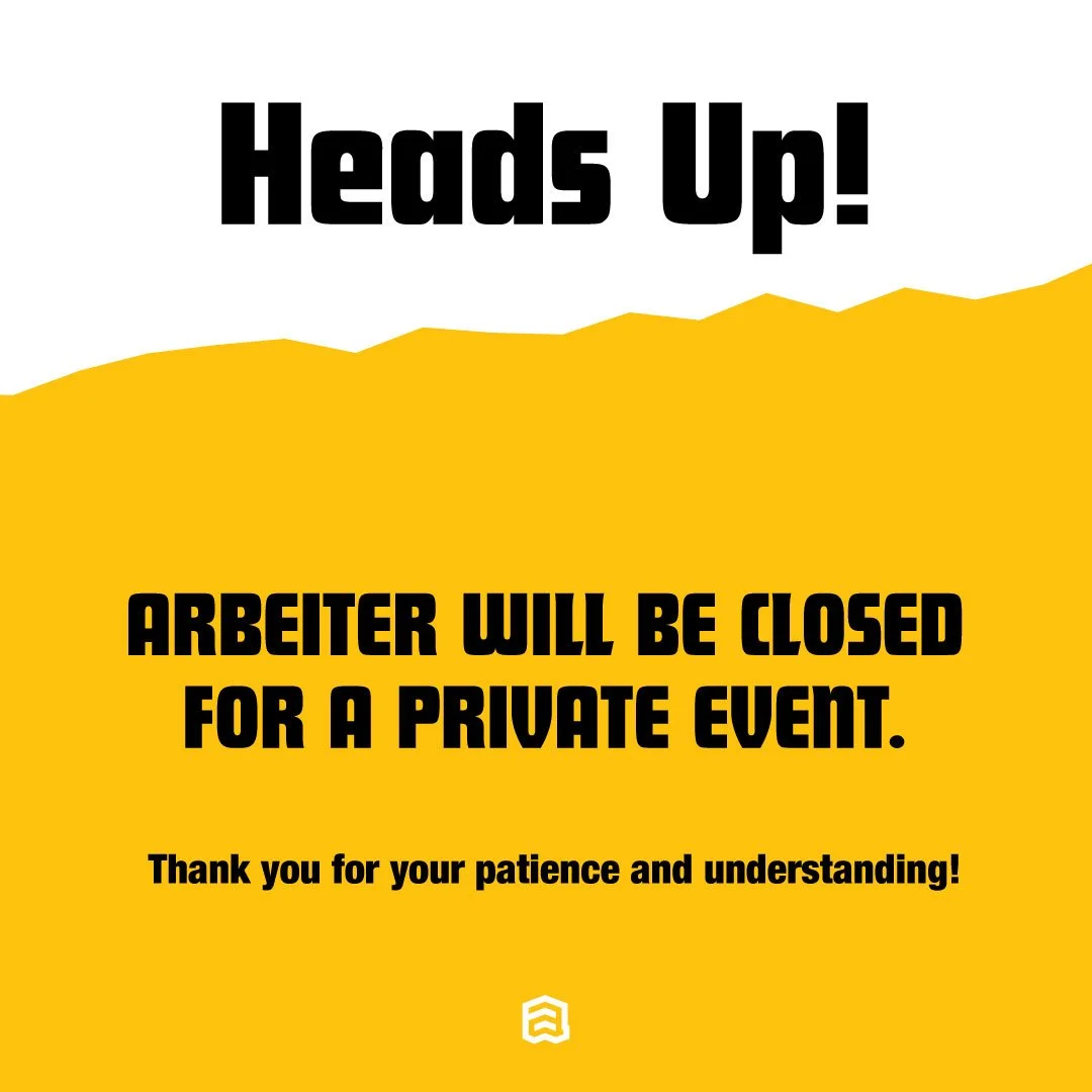 Closed For Private Event