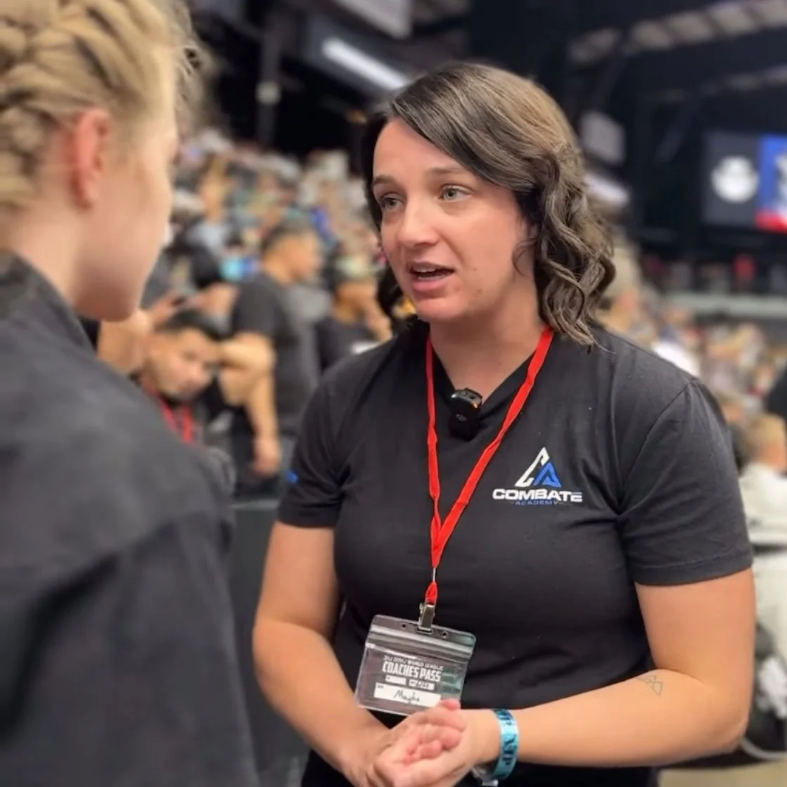 Meghan Peacock Coaching at JJ World League