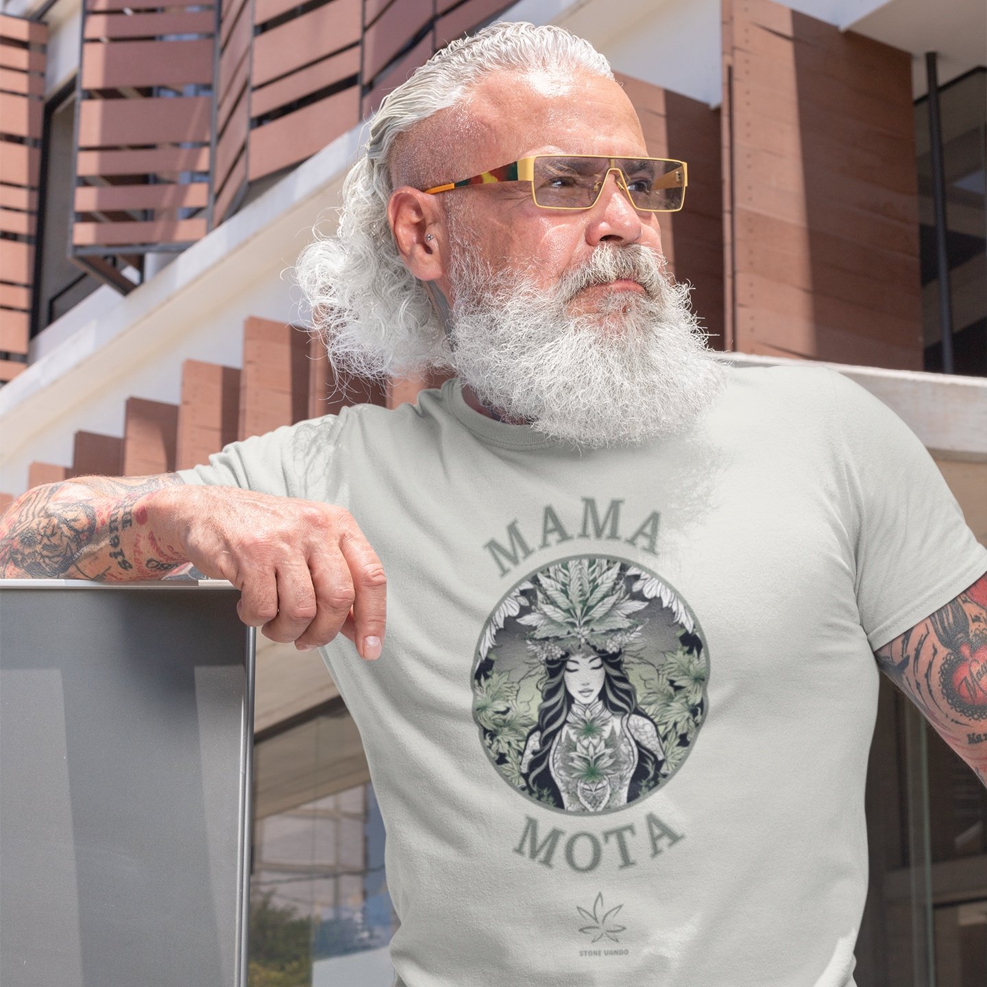 Mama+Mota+Crew+Neck+Silver+T-Shirt+Male.jpg