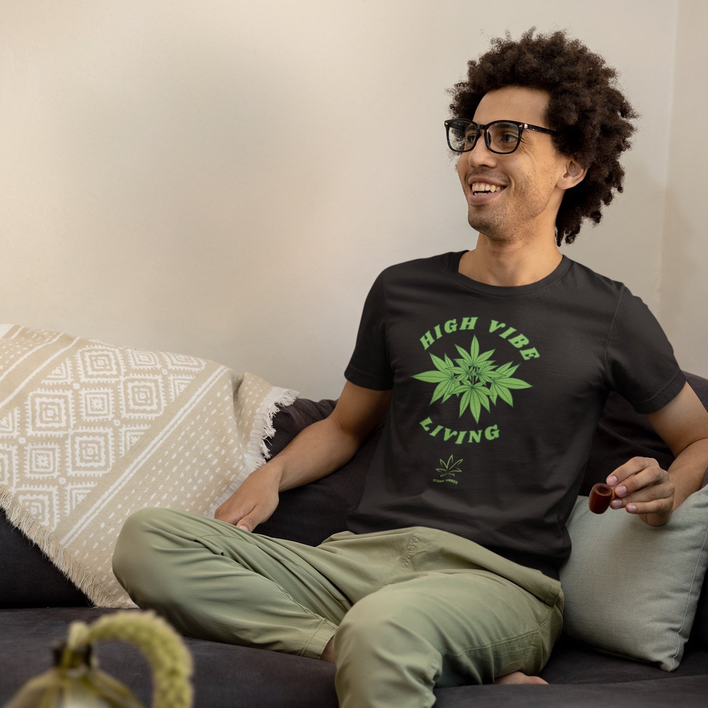 High+Vibe+Living+Crew+Neck+Black+T-Shirt+Male.jpg