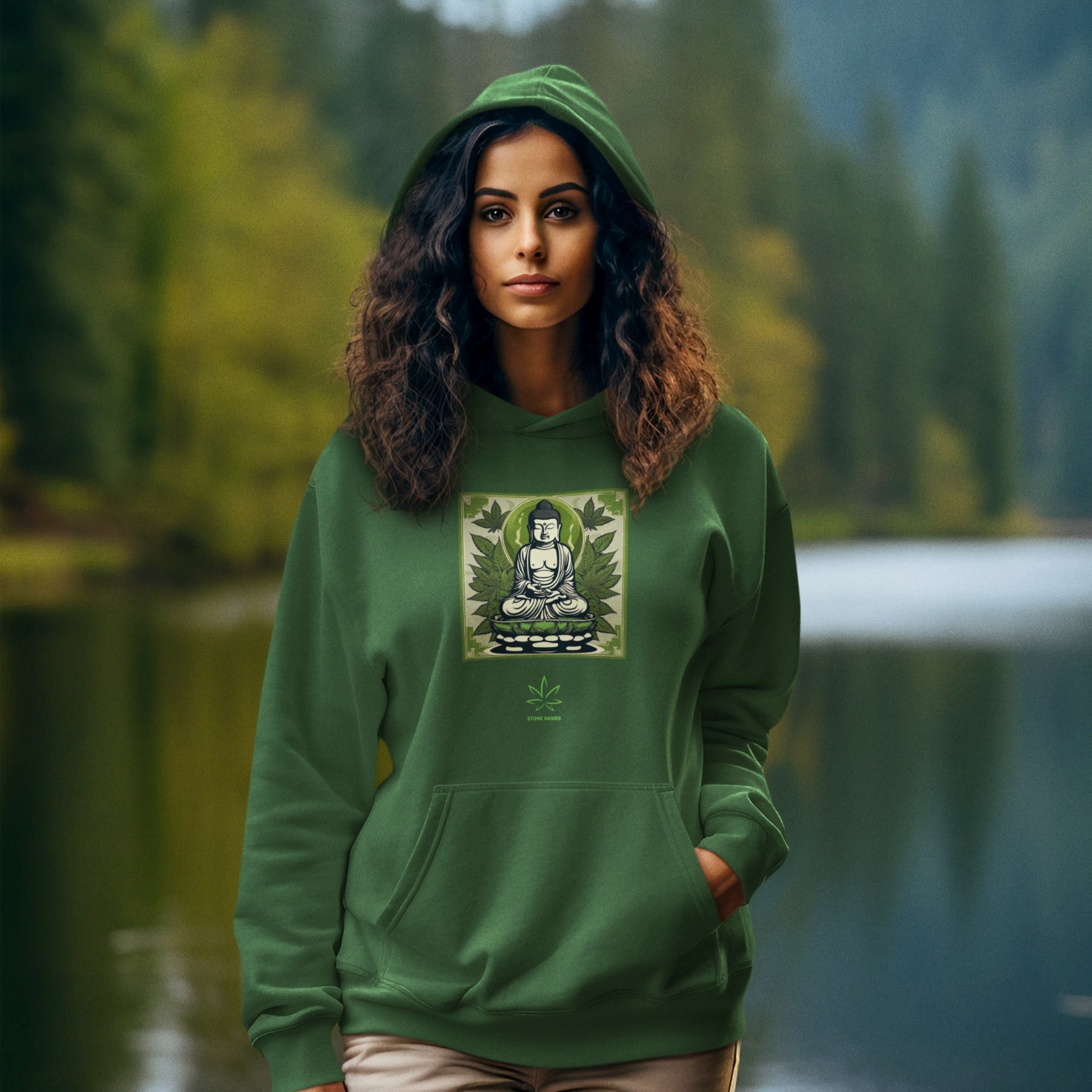 pullover-hoodie-mockup-of-an-ai-created-woman-posing-near-a-lake-m37498.jpg