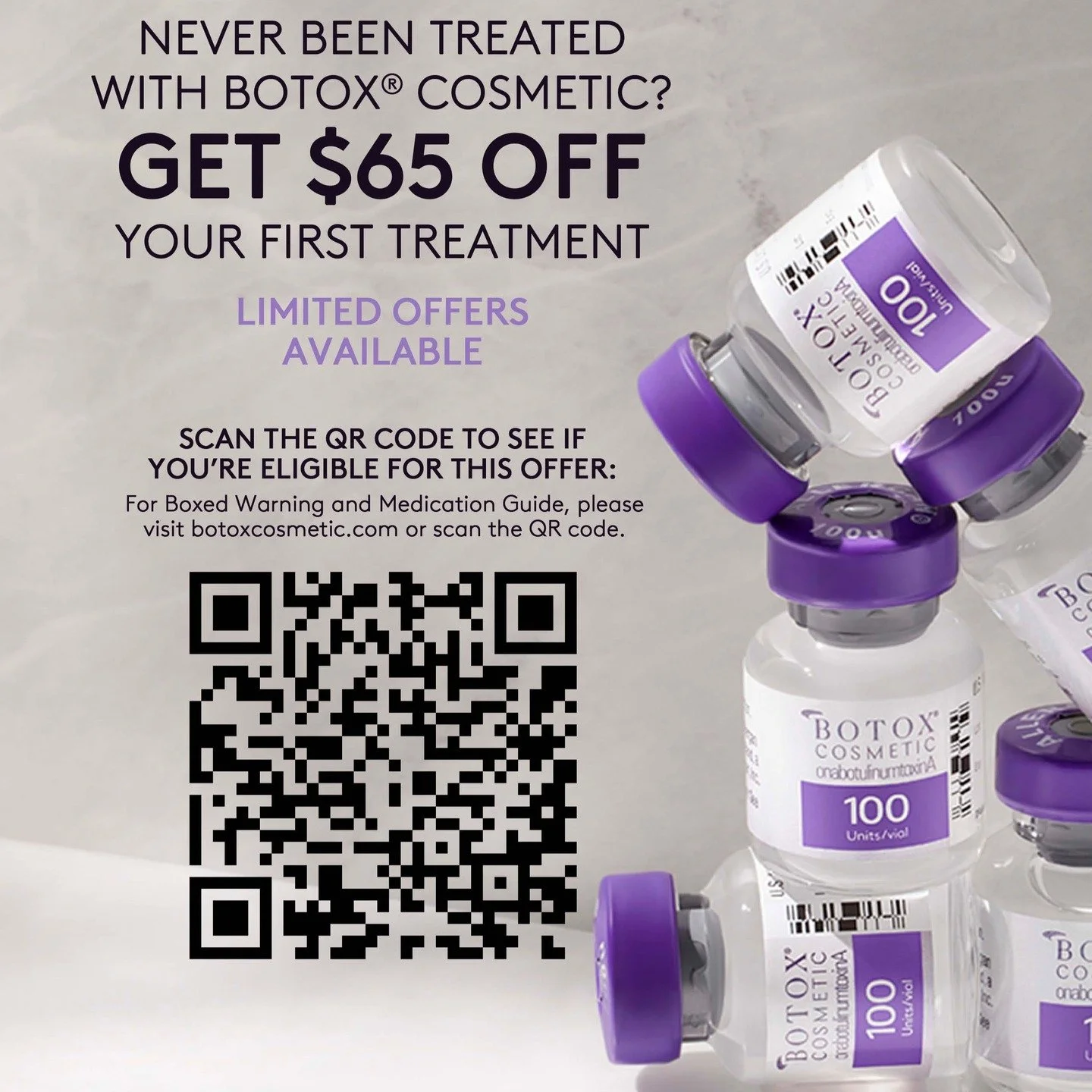 Create an Alle profile for at least $65 off your next Botox experience! Additionally, earn points towards future Botox treatments from weight loss visits, vitamin injections, hormone replacement therapy, and more at The Gradient Health!#alleprovider