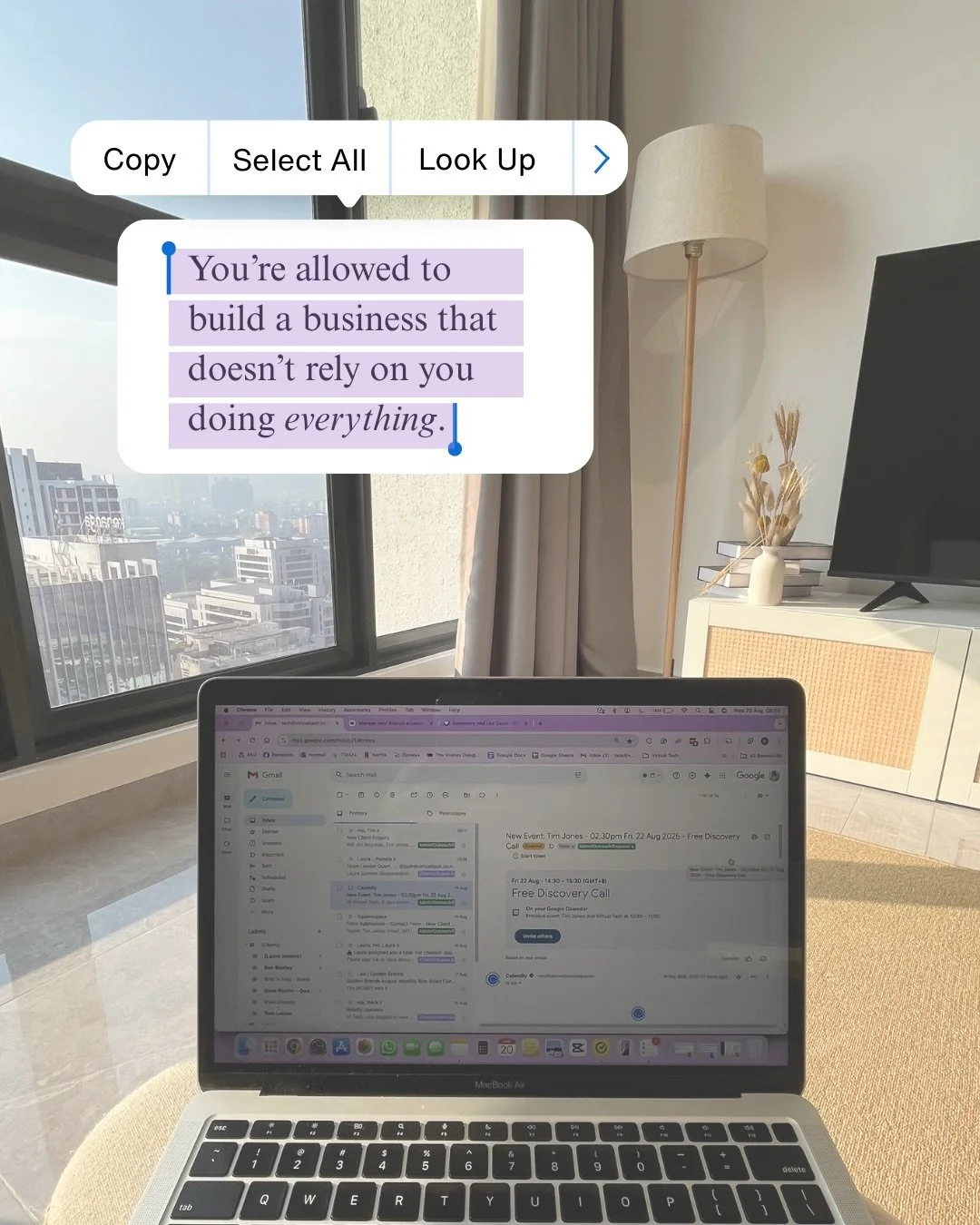 Support is how you protect your capacity as you grow 💜