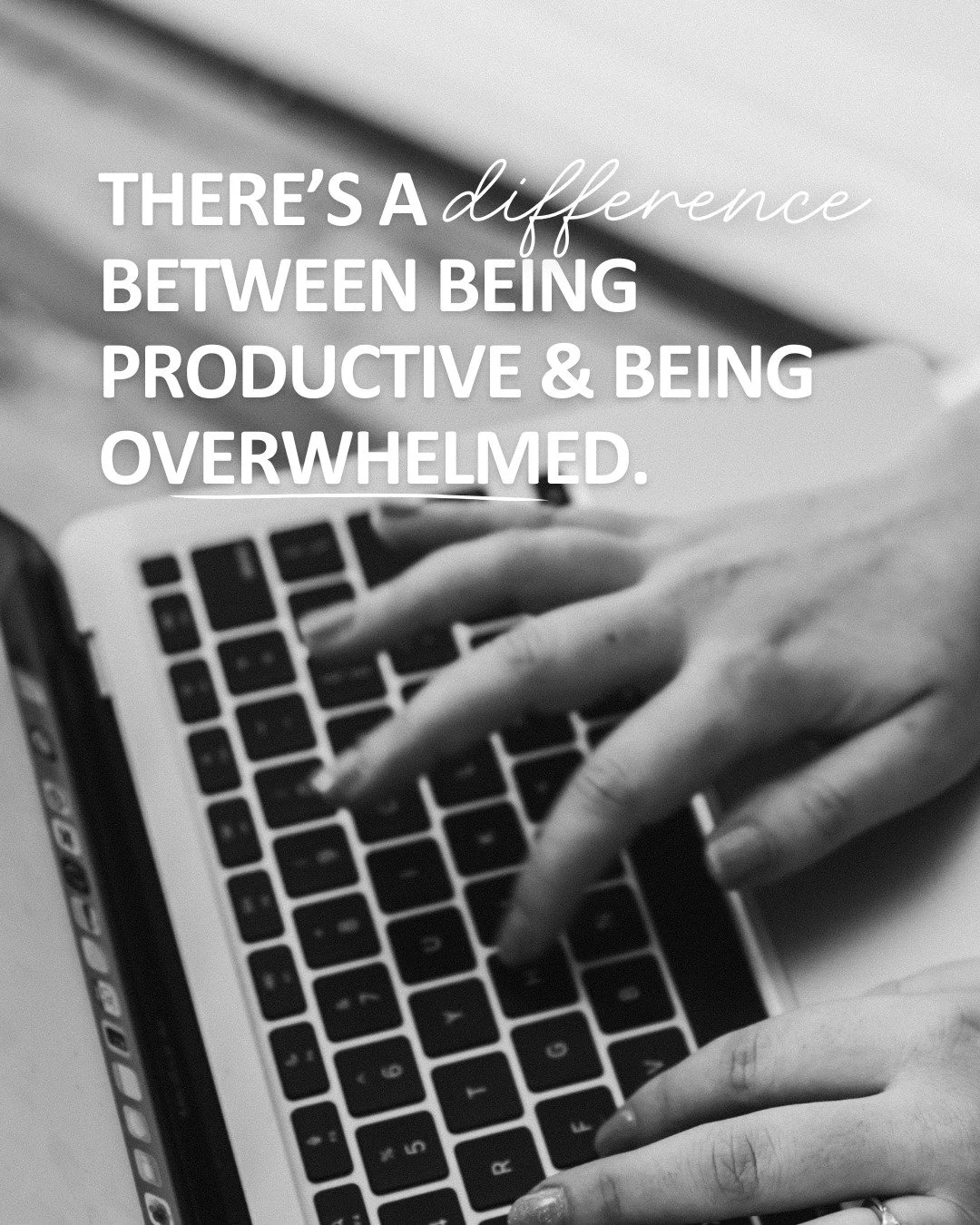 There is a difference. Being productive shouldn&rsquo;t come at the cost of feeling constantly overwhelmed. 

If you&rsquo;re thinking about extra support, get in touch and let&rsquo;s make 2026 feel a little lighter, clearer, and more manageable 💜
