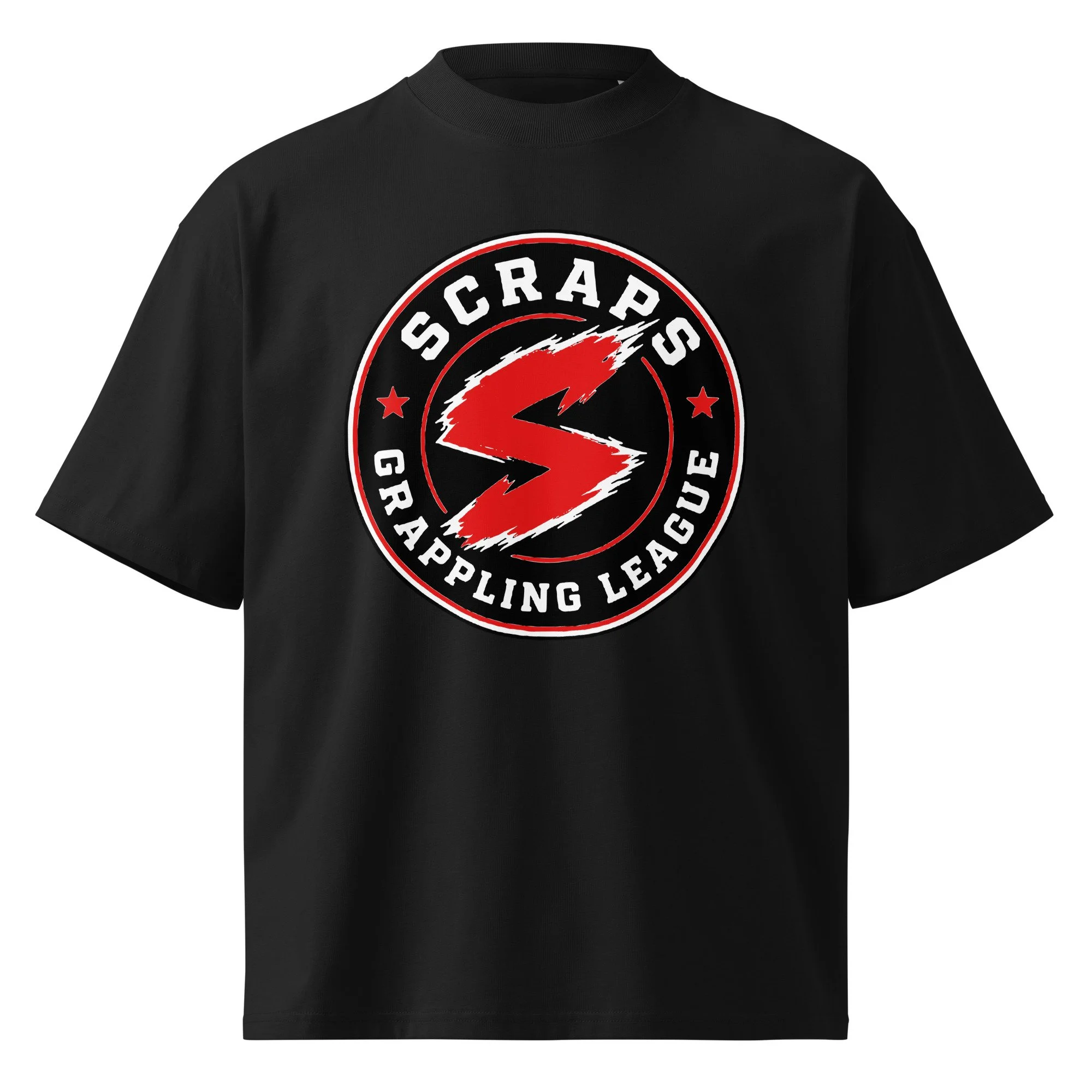 unisex-organic-oversized-high-neck-blaster-2.0-t-shirt-black-front-6a5f5830b8dfd.jpg
