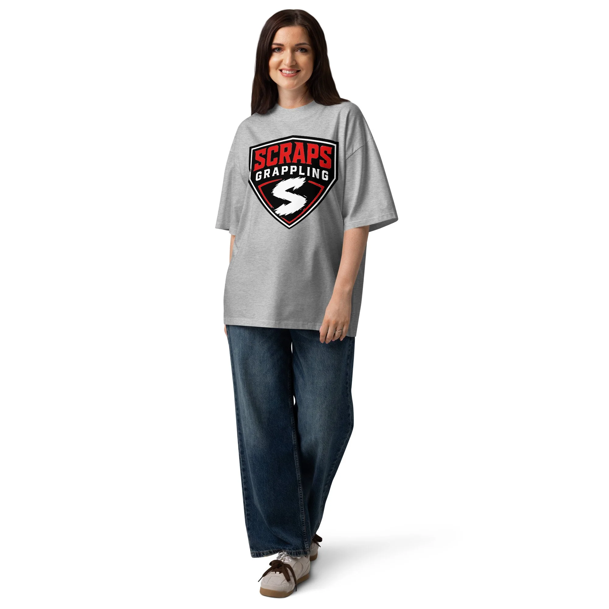 unisex-organic-oversized-high-neck-blaster-2.0-t-shirt-heather-grey-front-2-6a7f389dd462e.jpg