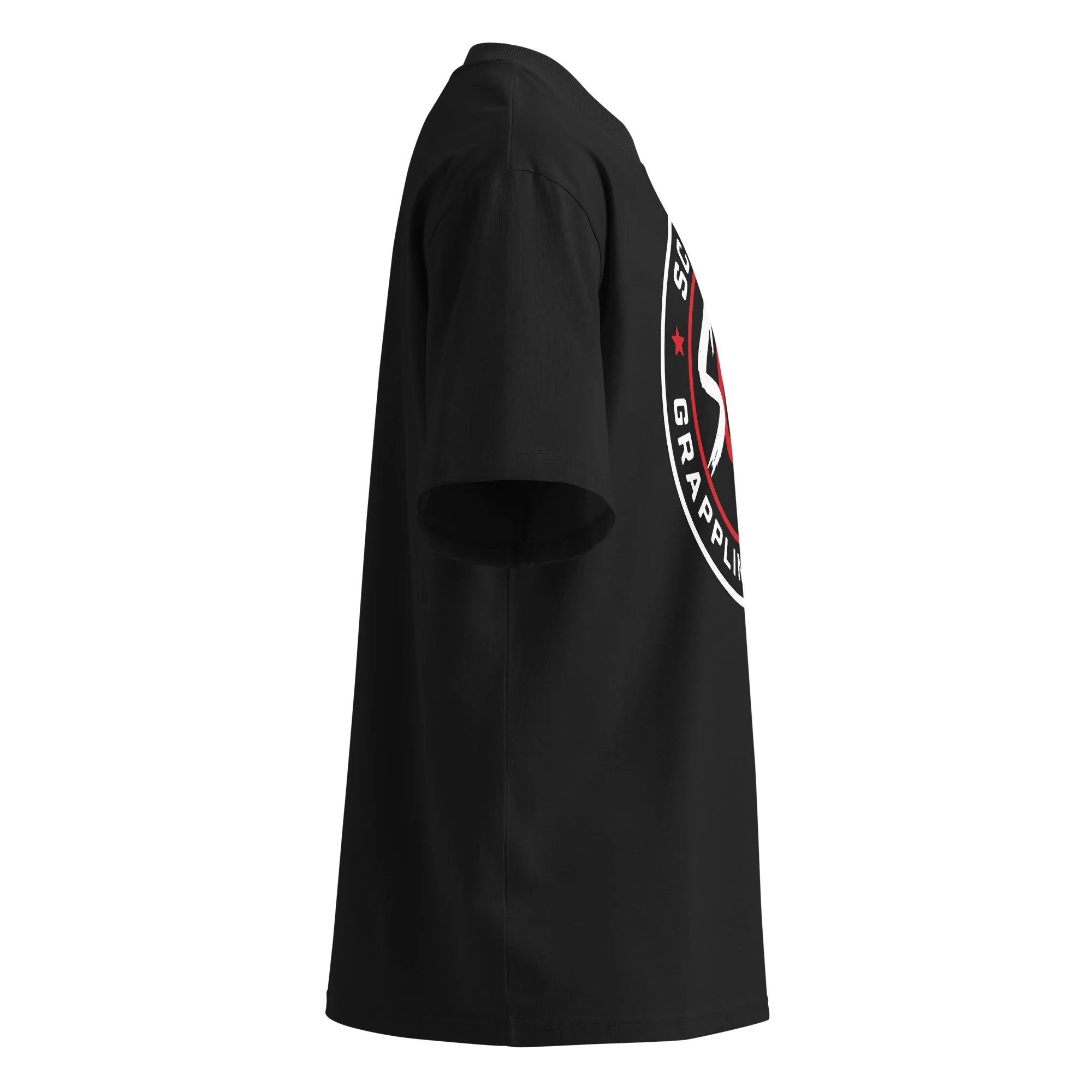 unisex-organic-oversized-high-neck-blaster-2.0-t-shirt-black-right-6a89fc491450d.jpg