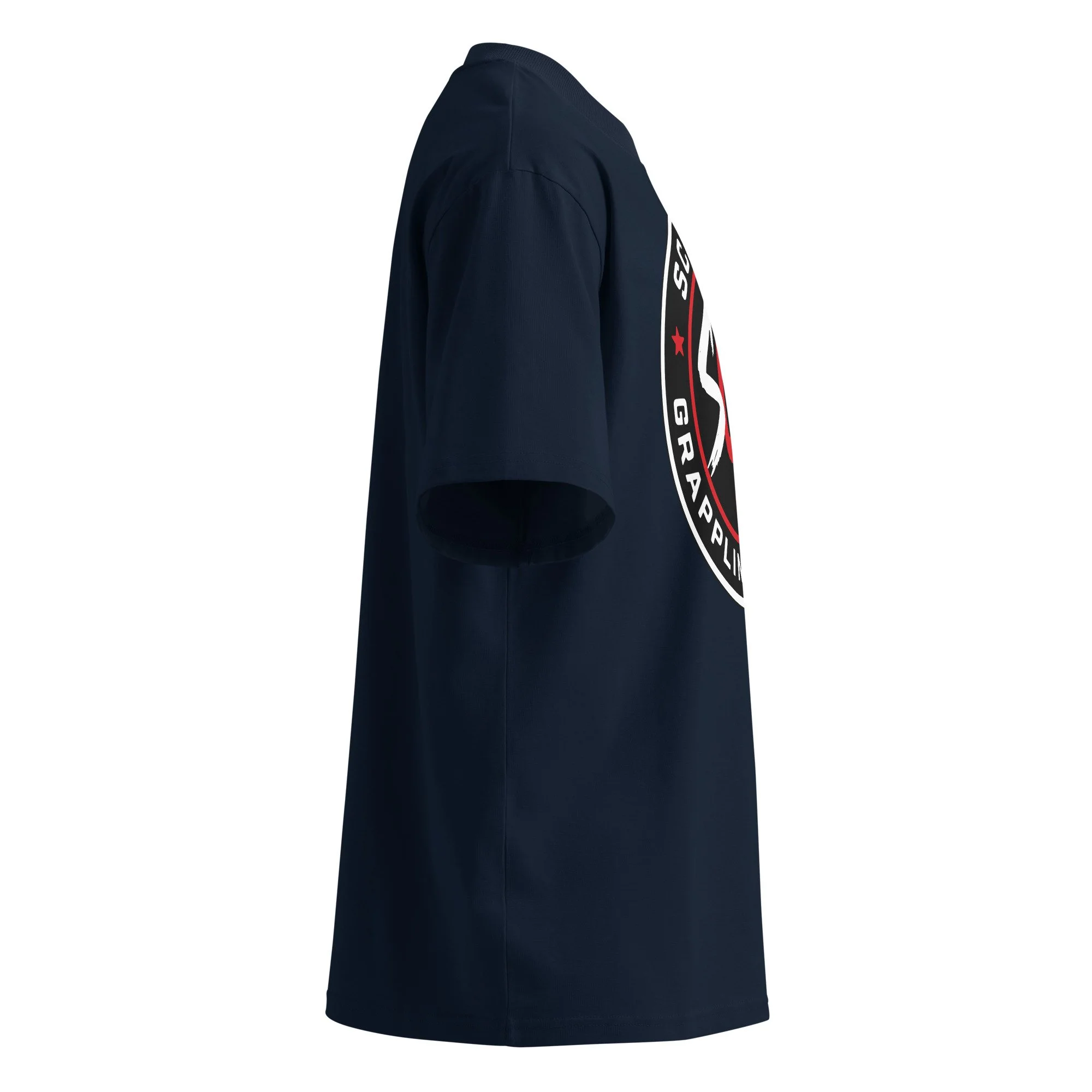 unisex-organic-oversized-high-neck-blaster-2.0-t-shirt-french-navy-right-6a96486c1e5c8.jpg