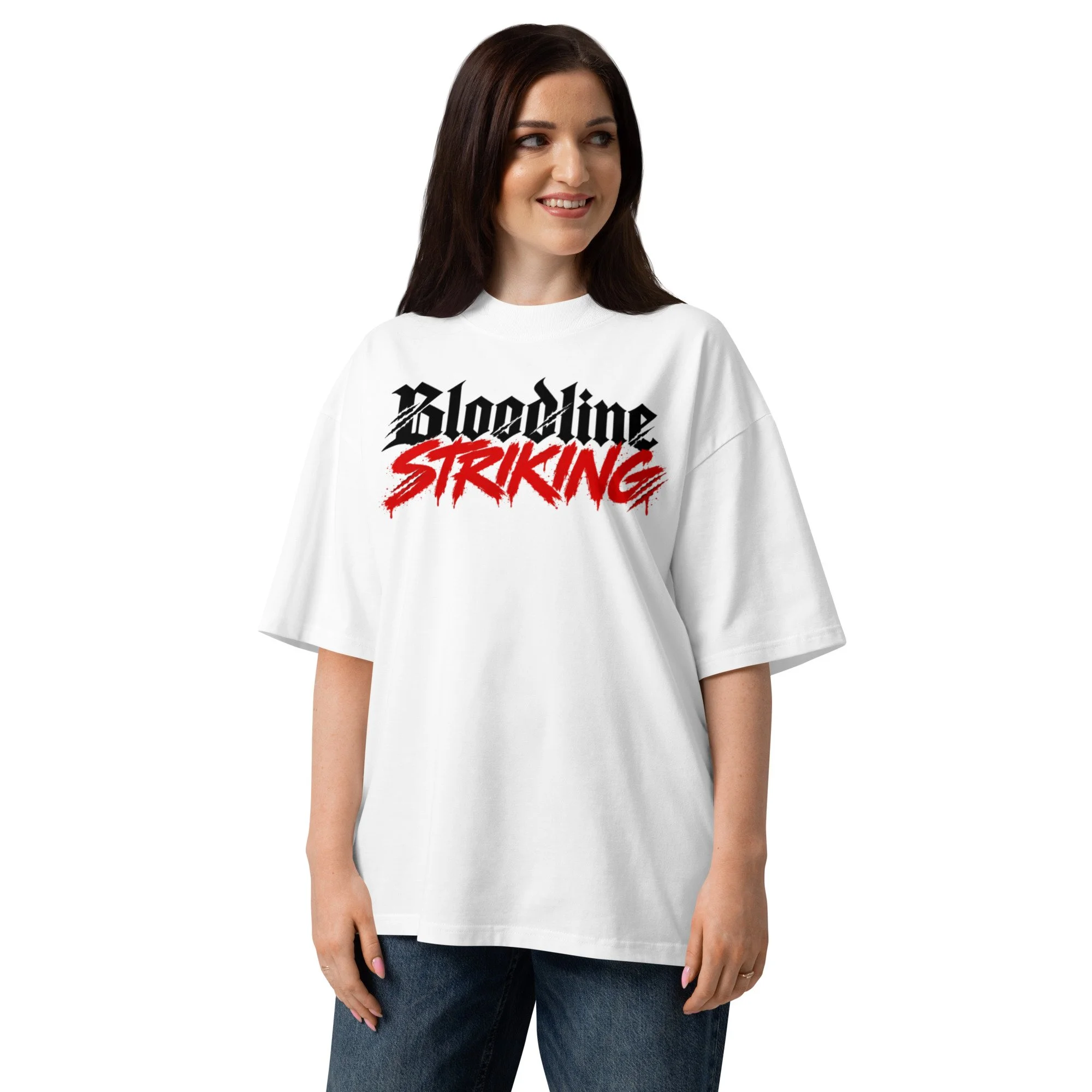 unisex-organic-oversized-high-neck-blaster-2.0-t-shirt-white-front-6ace636a3ad59.jpg