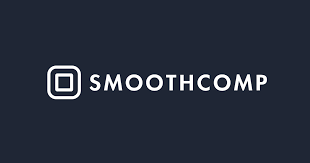 Smoothcomp logo on a dark background.