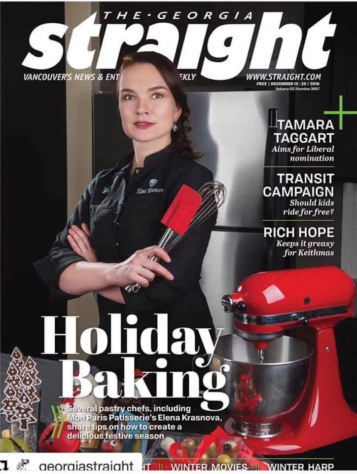 Georgia Straight: Elena Krasnova of Mon Paris Patisserie, Hairstyle & Makeup