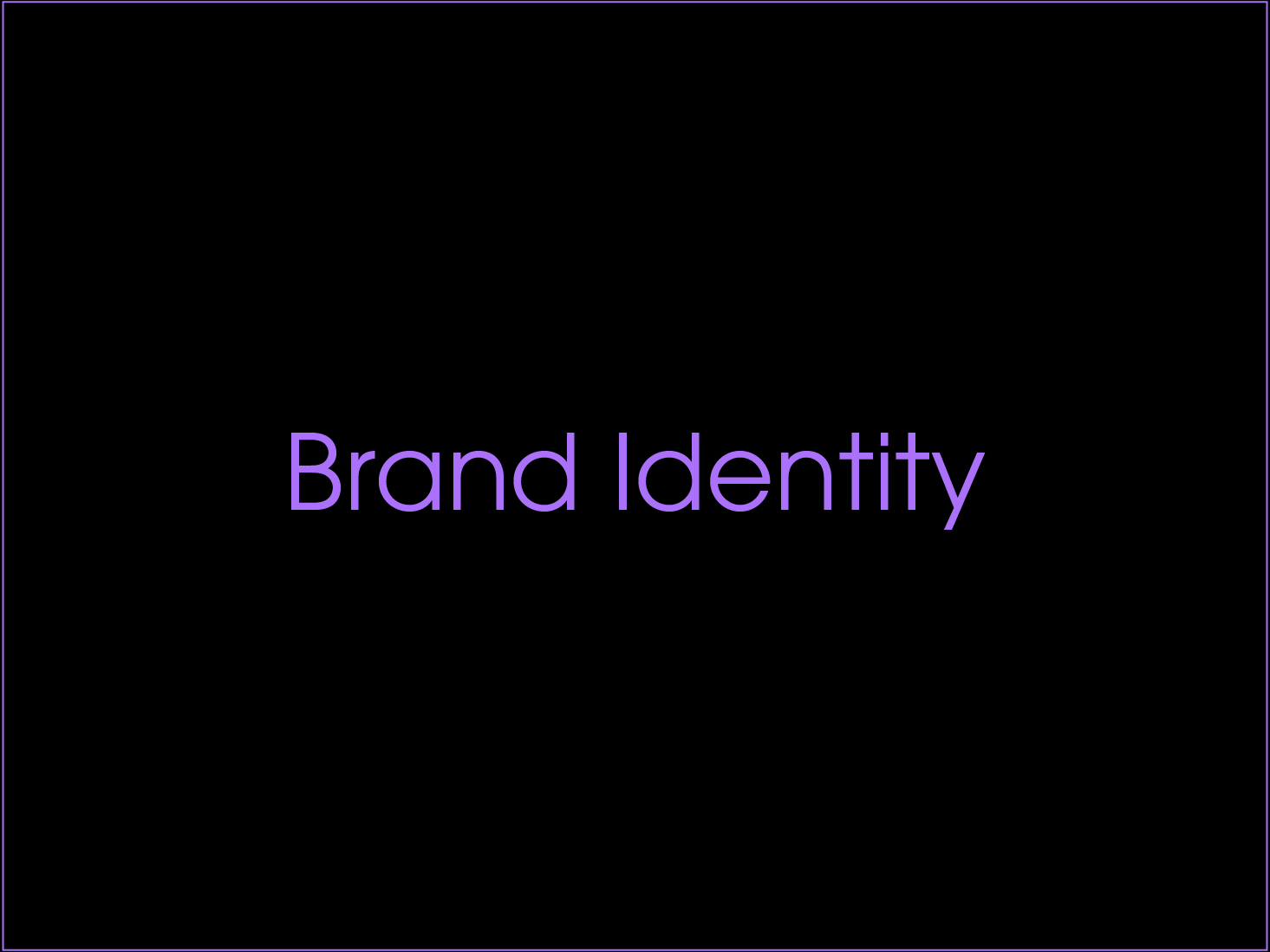 Brand Identity