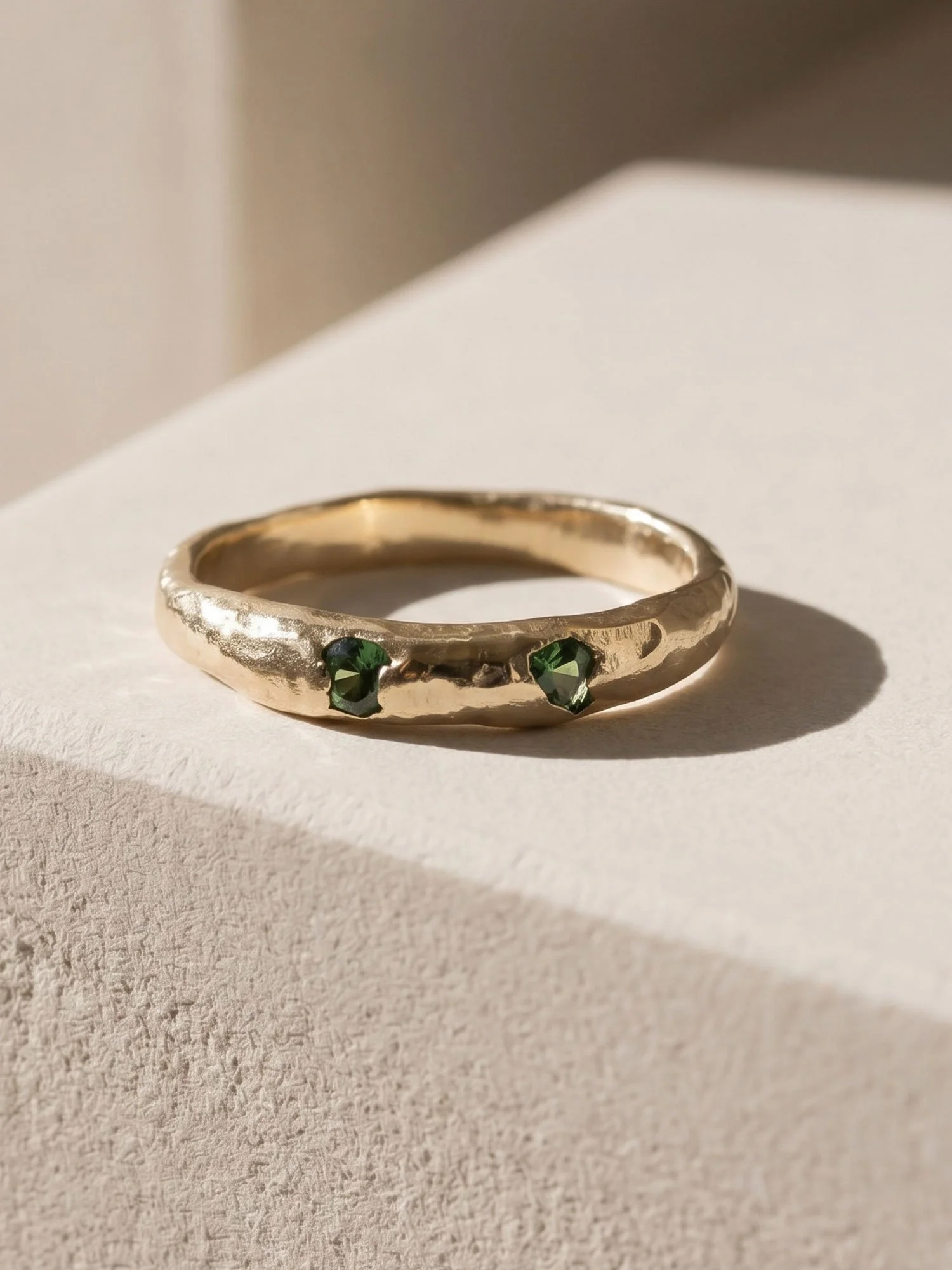 Twin Souls - Green Sapphire