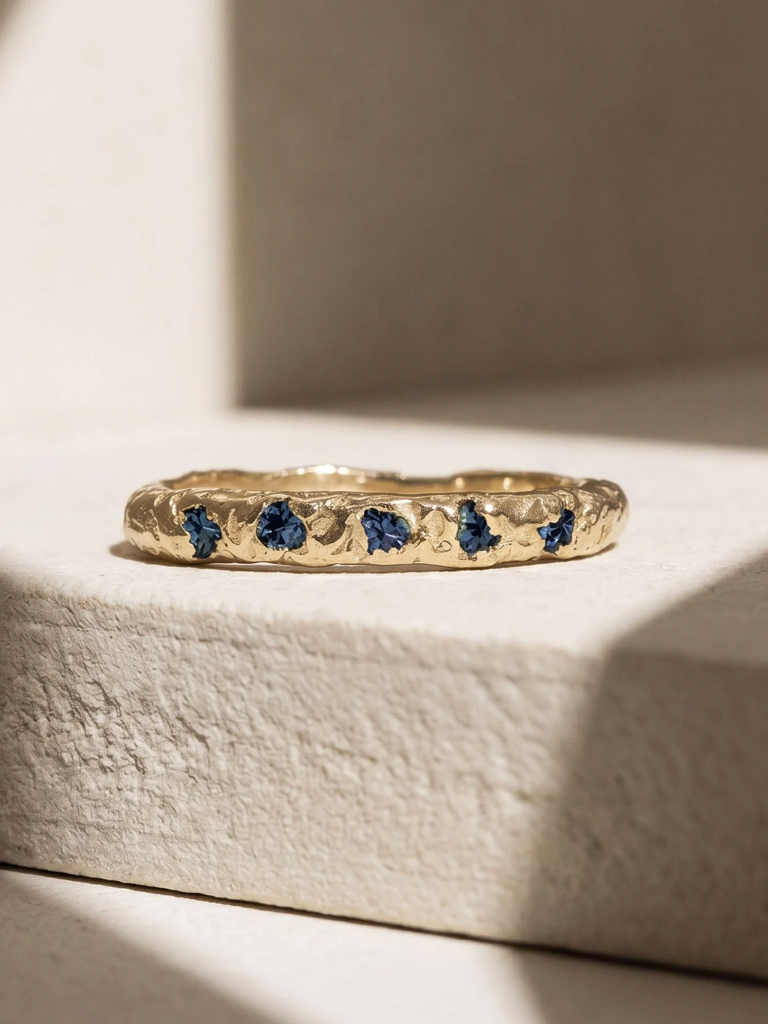 Apollo Ring - Blue Sapphire