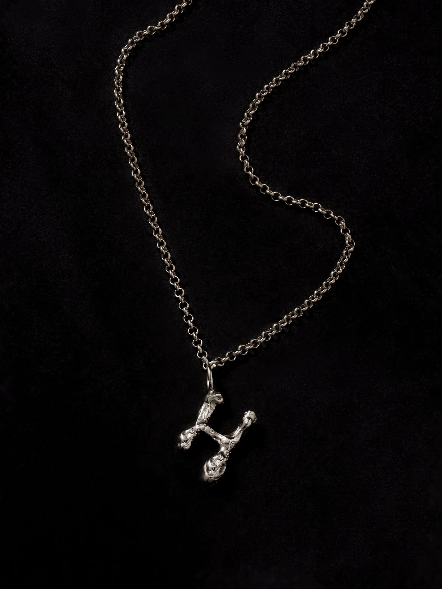 Alphabet Necklace - Silver