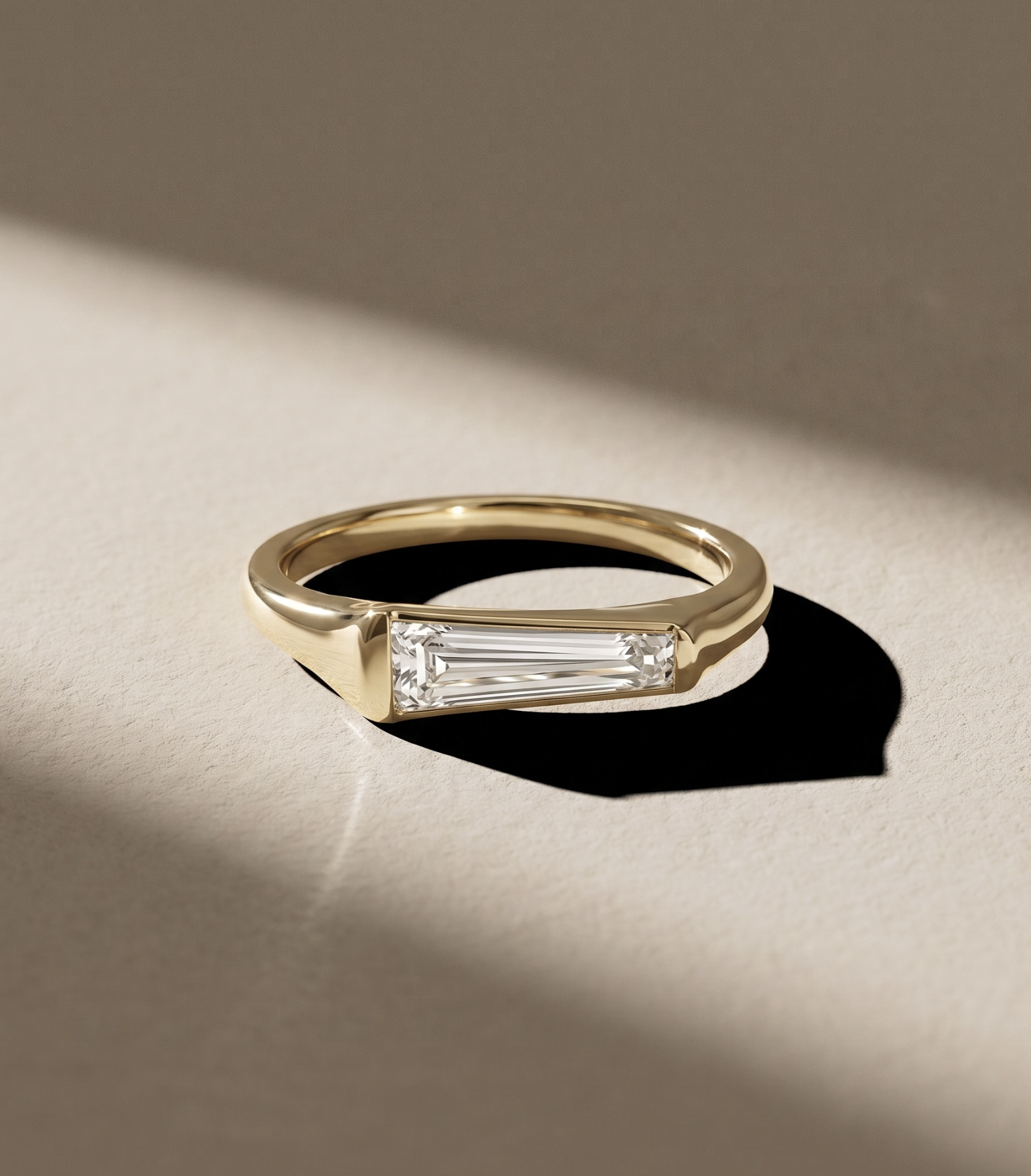 Tapered Baguette Ring - Large