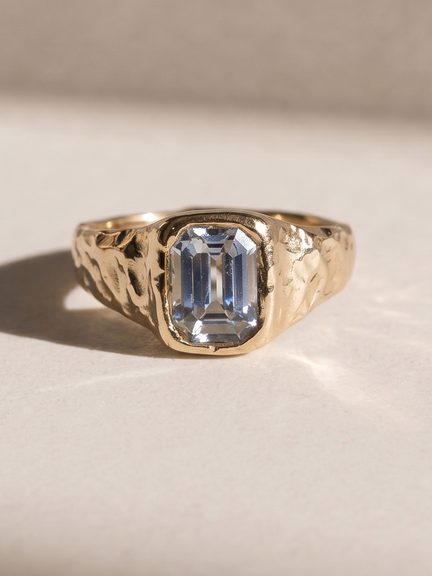 Bi-Colour Sapphire Signet