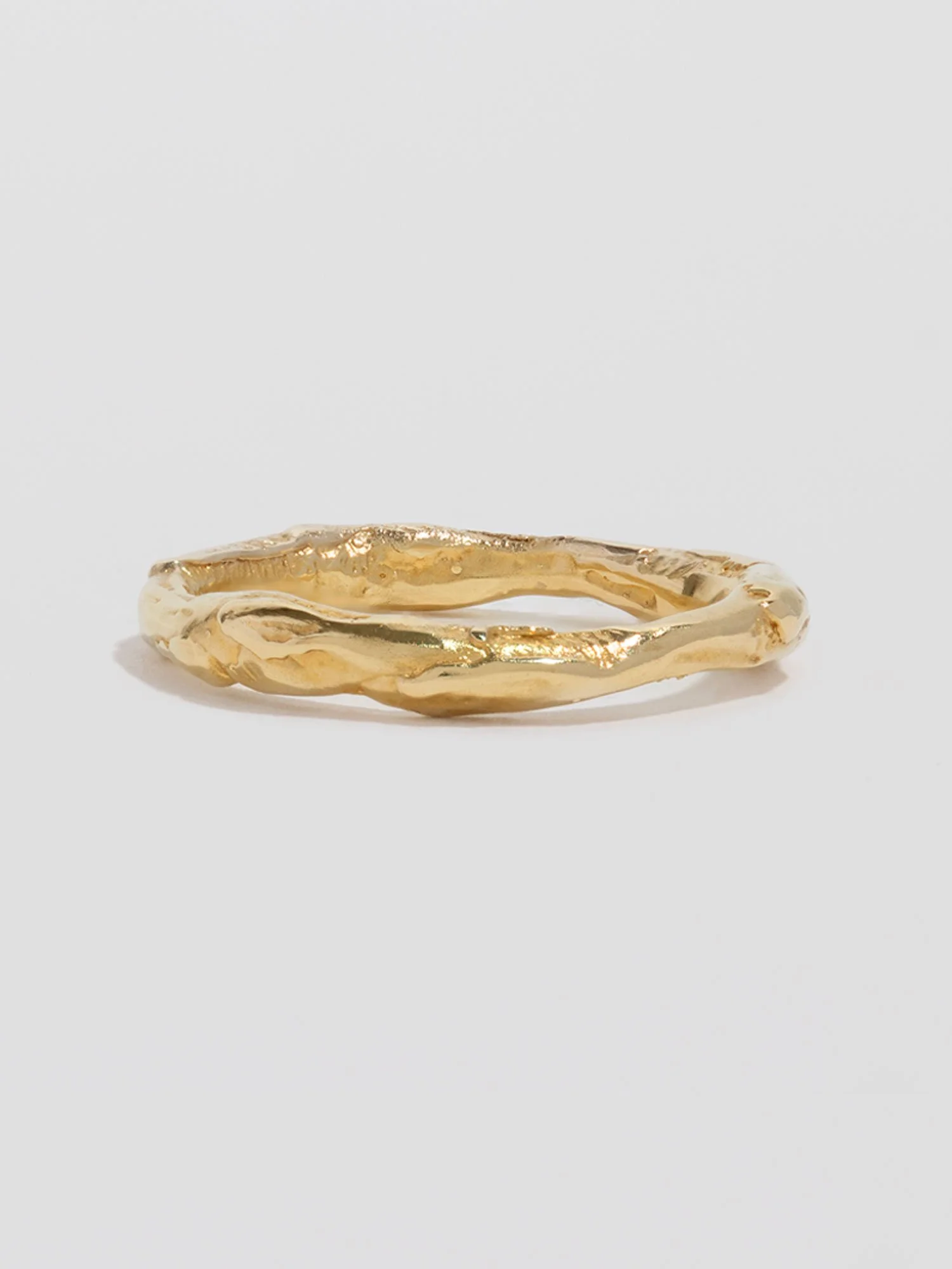 Gnarled Ring - 18ct yellow Gold