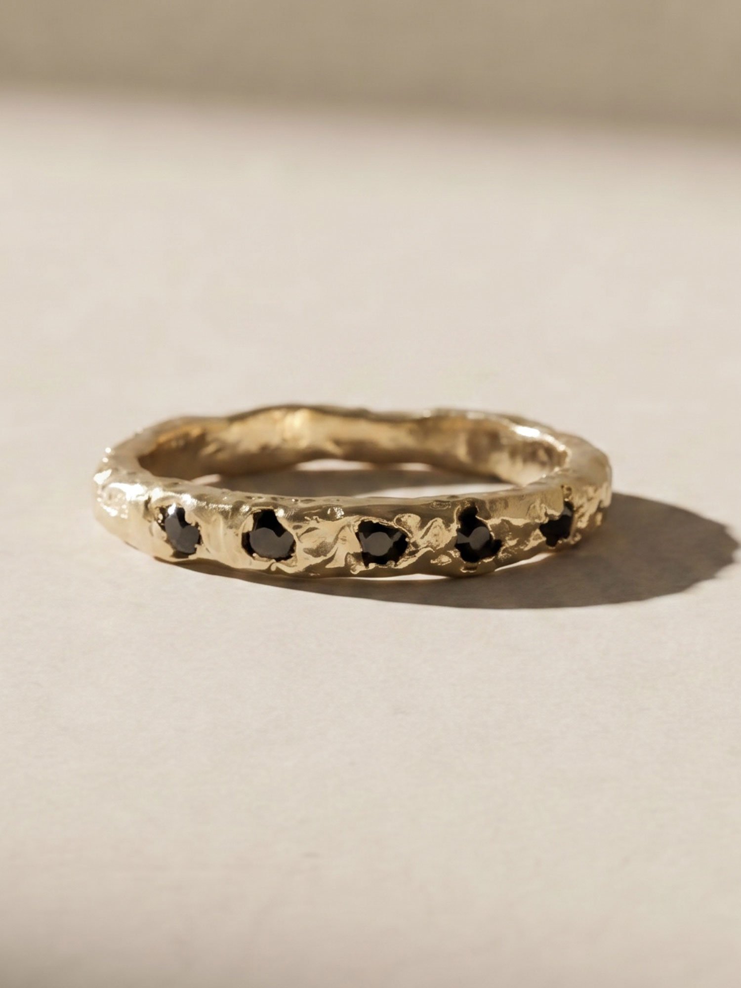Apollo Ring - Black Sapphire
