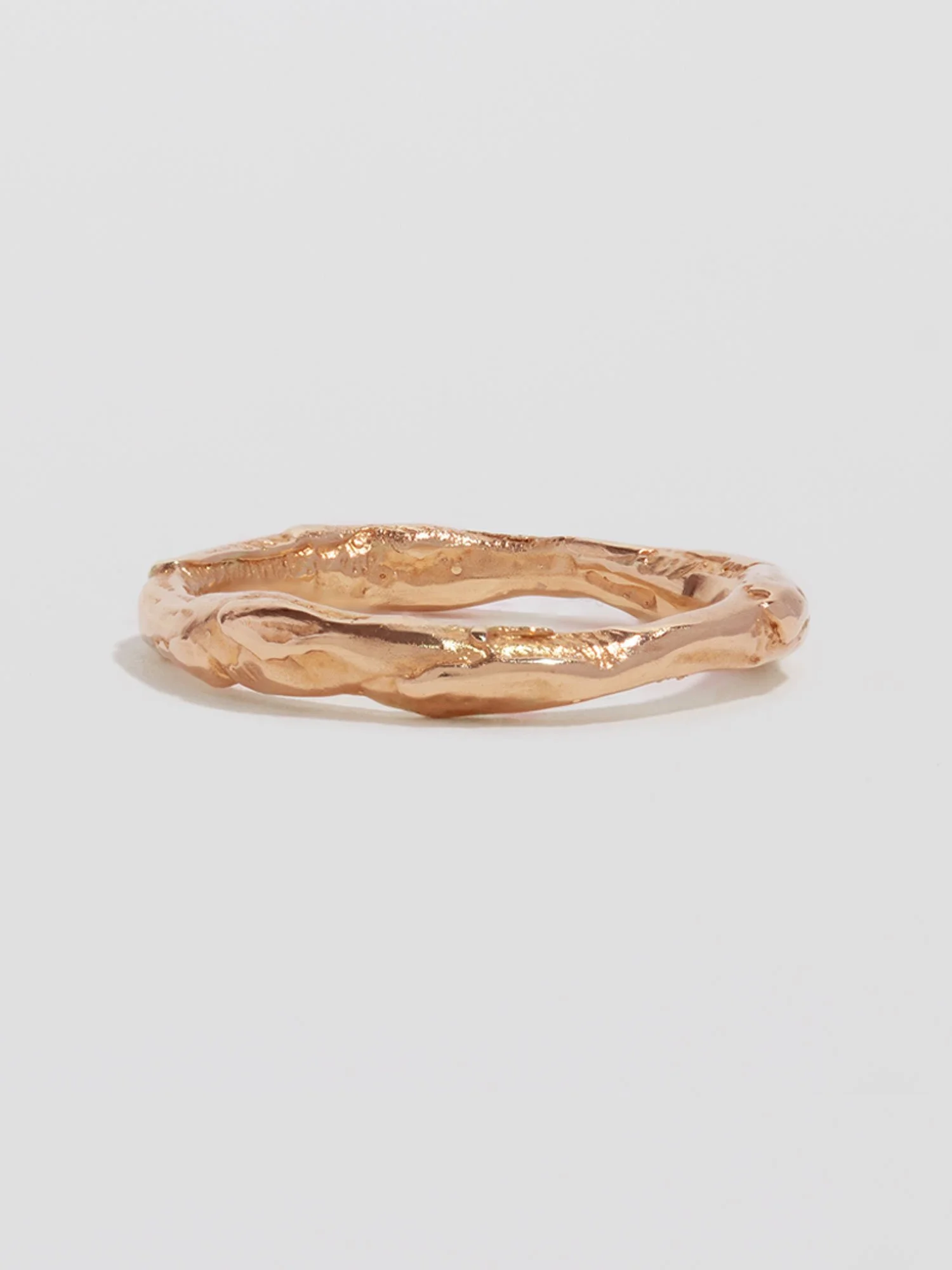 Gnarled Ring - 14ct Rose Gold