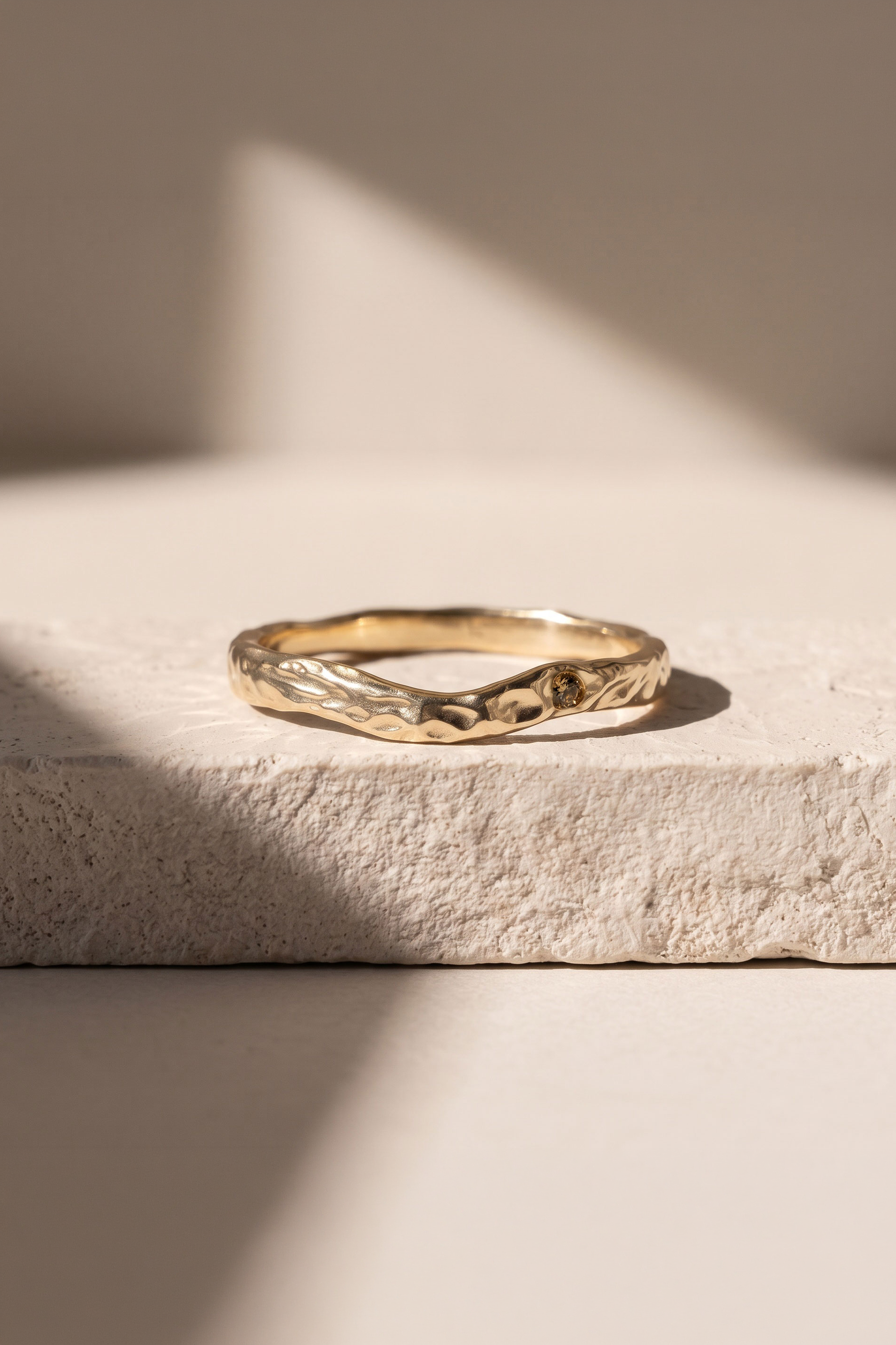 Arch Ring - gemstone