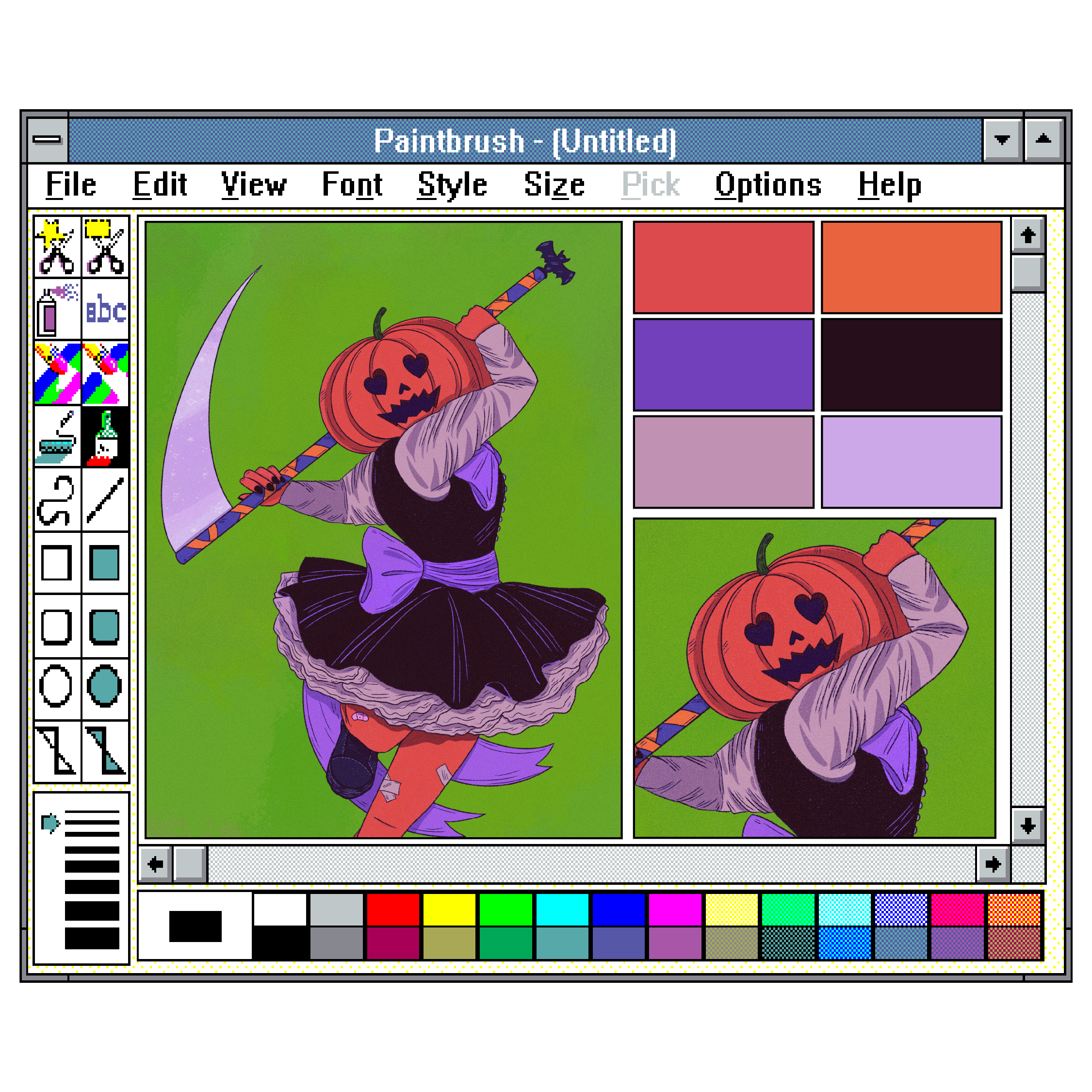 Halloween Magical Girl