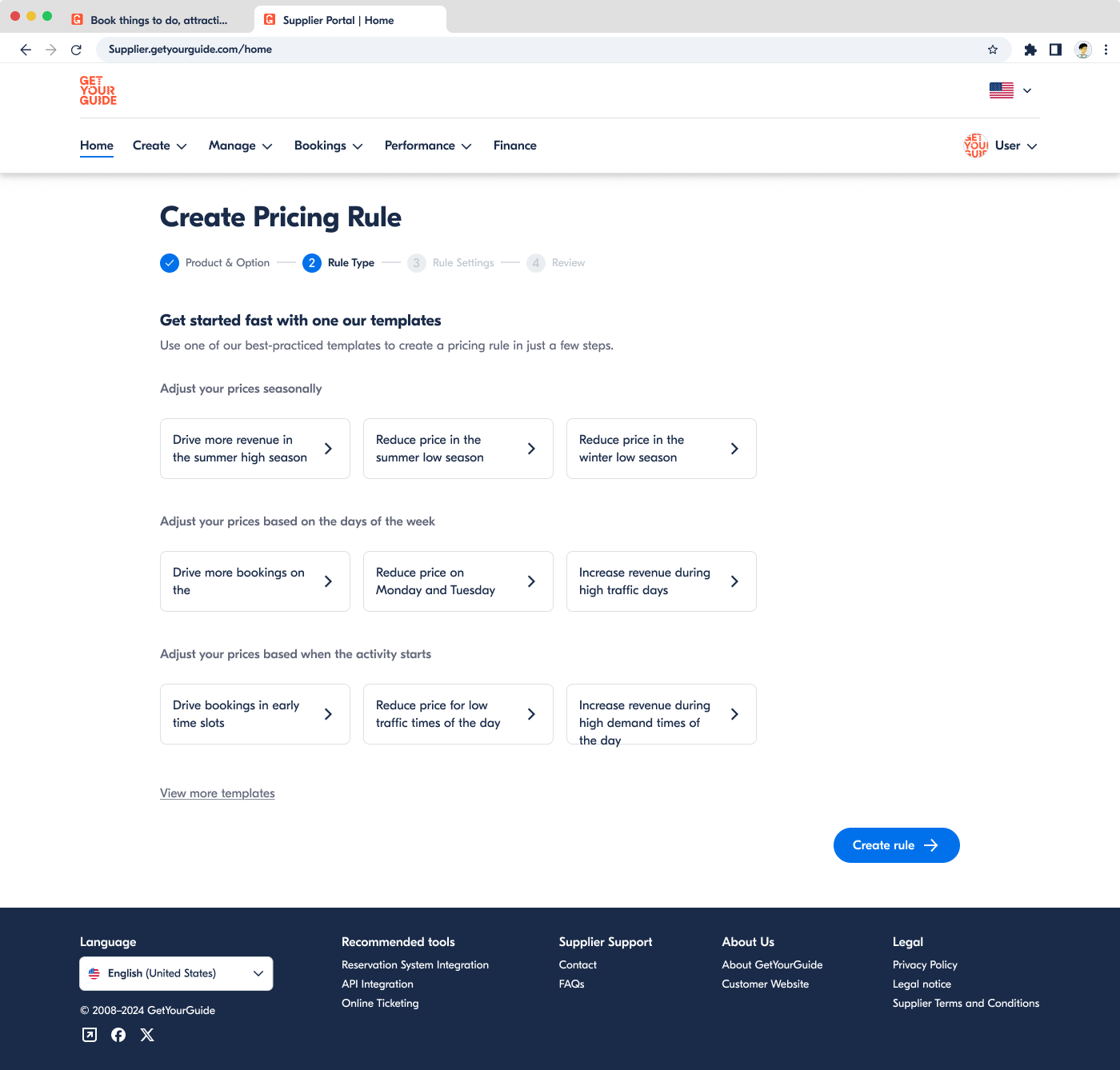 Templates provided a learning tool and helped speed up typical use cases