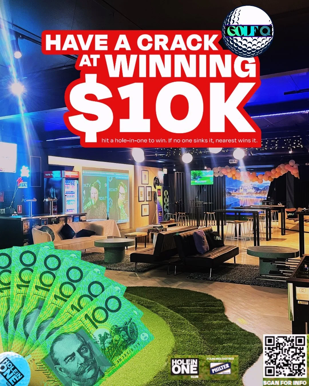 📣🔊🔔Attention everyone! Collaboration between Golf Q and Hole in One Club is here! / The First HIO Challenge &ndash; Royal Portrush Edition 🏌️&zwj;♂️💰
The Course:
Royal Portrush &ndash; host of the 2025 Open Championship.
The Challenge:
Take on 3