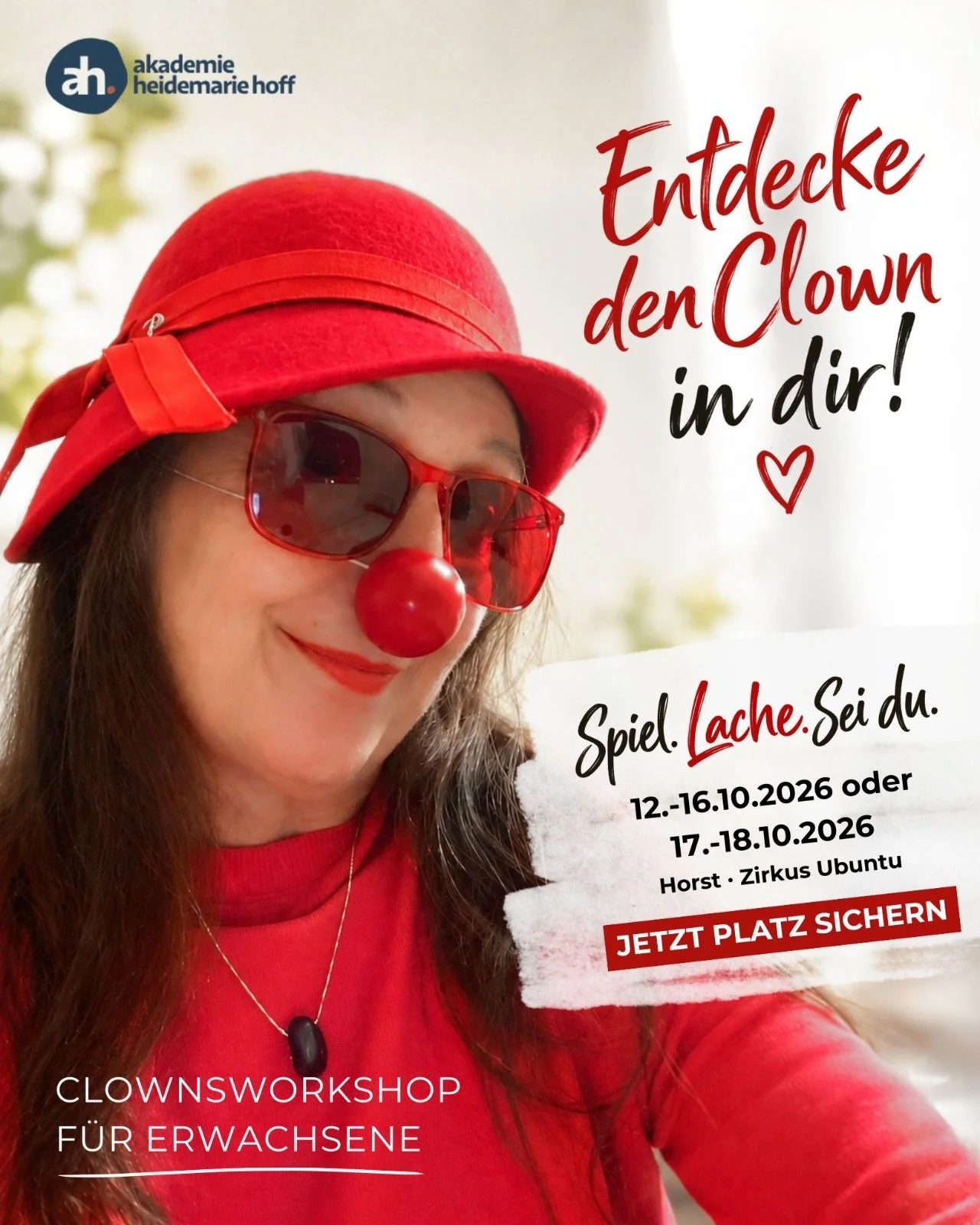 Clown-Workshop für Erwachsene Holstein
