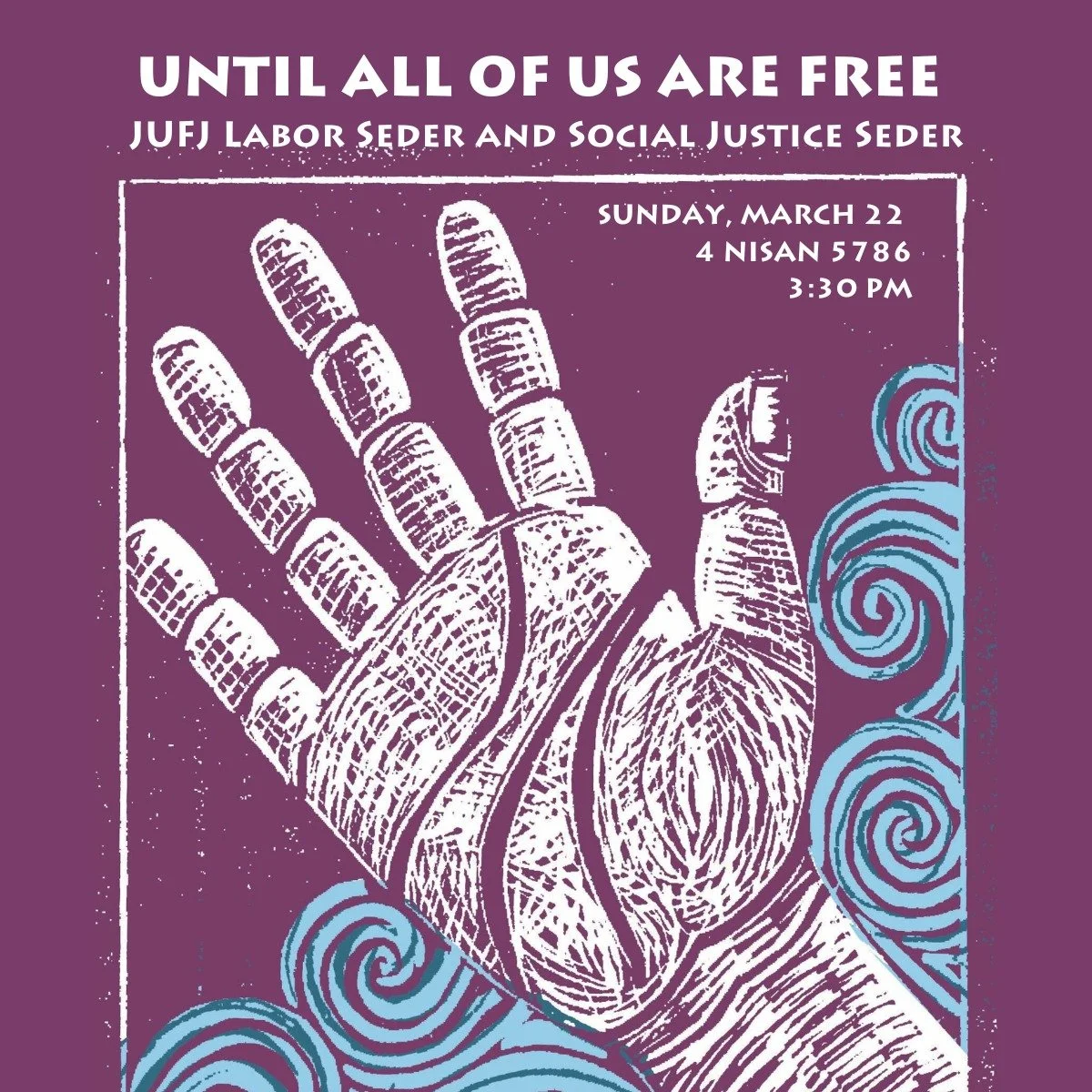 The Jewish holiday of Passover retells an ancient story of enslavement, and provides a reminder and renewal to us to demand liberation from tyrannical leaders and their brutality.

This year, the Metropolitan Washington Council will join @jewsunitedf