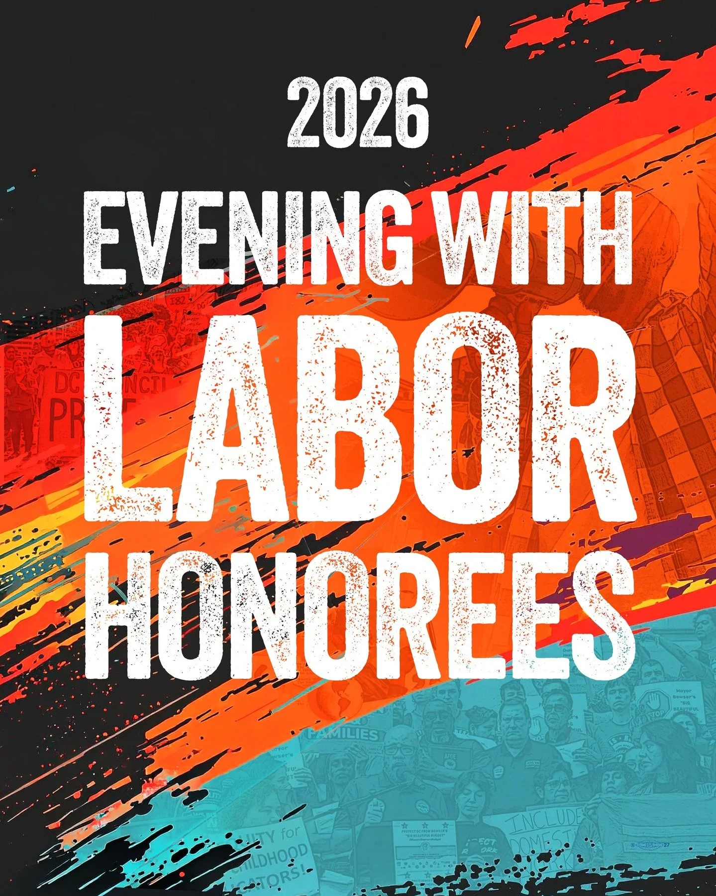 Today we are excited to announce the 2026 #EveningwithLabor honorees! Every year we recognize outstanding leaders and allies who have shown dedication, courage, and commitment to the labor movement and working families. This year we are proud to reco