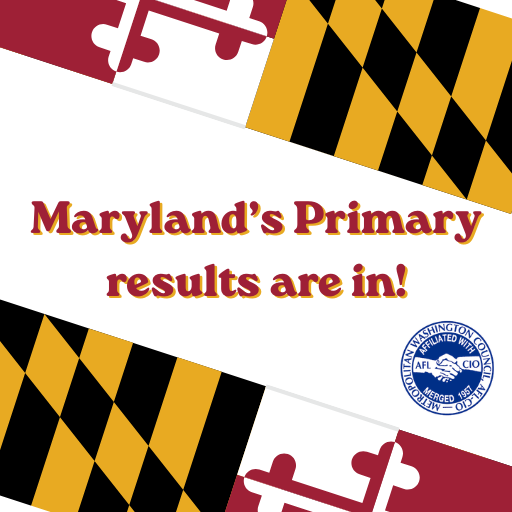 Congratulations to our endorsed Maryland Primary Election Winners!