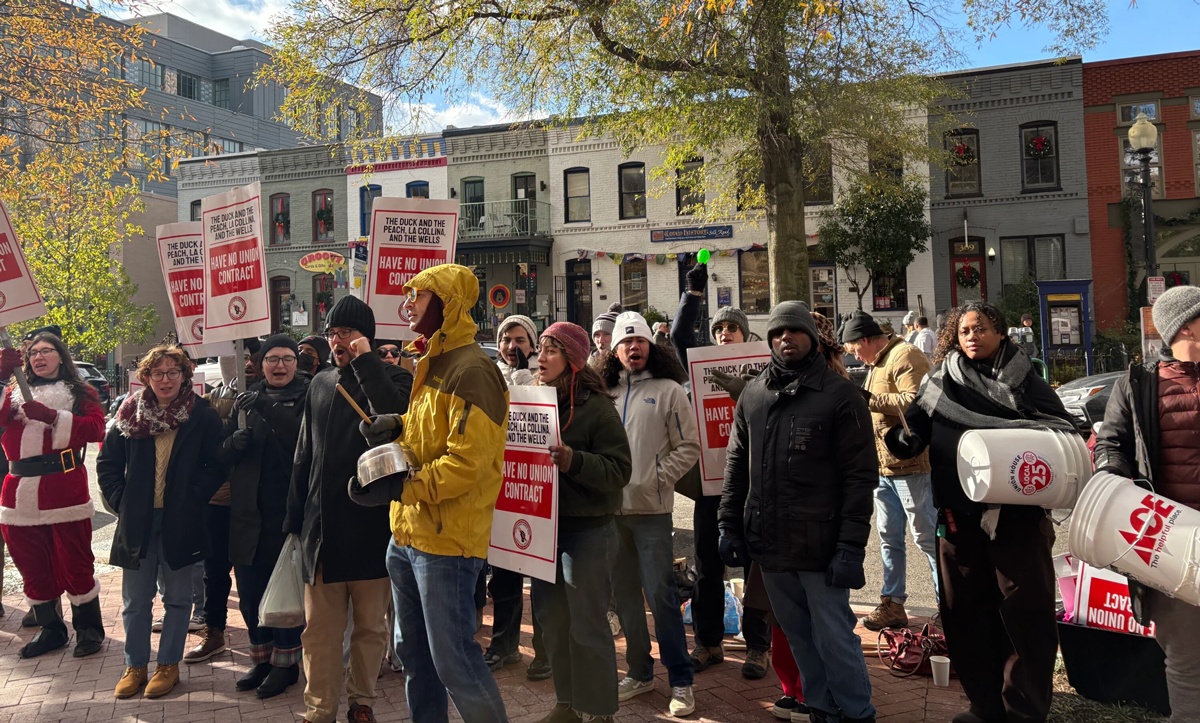 Union busting at The Duck &amp; The Peach