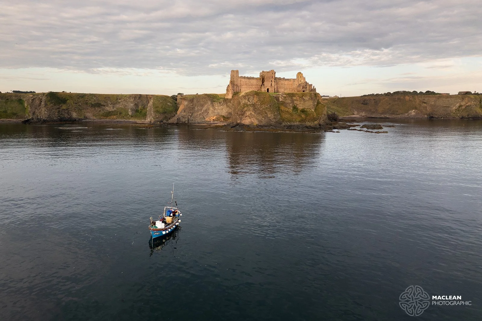 The Lynsey B and Tantallon Castle