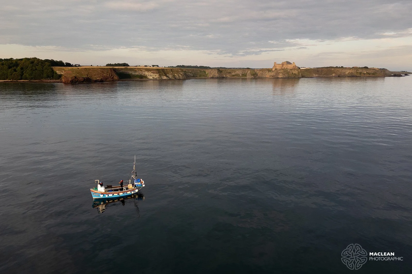 The Lynsey B and Tantallon Castle