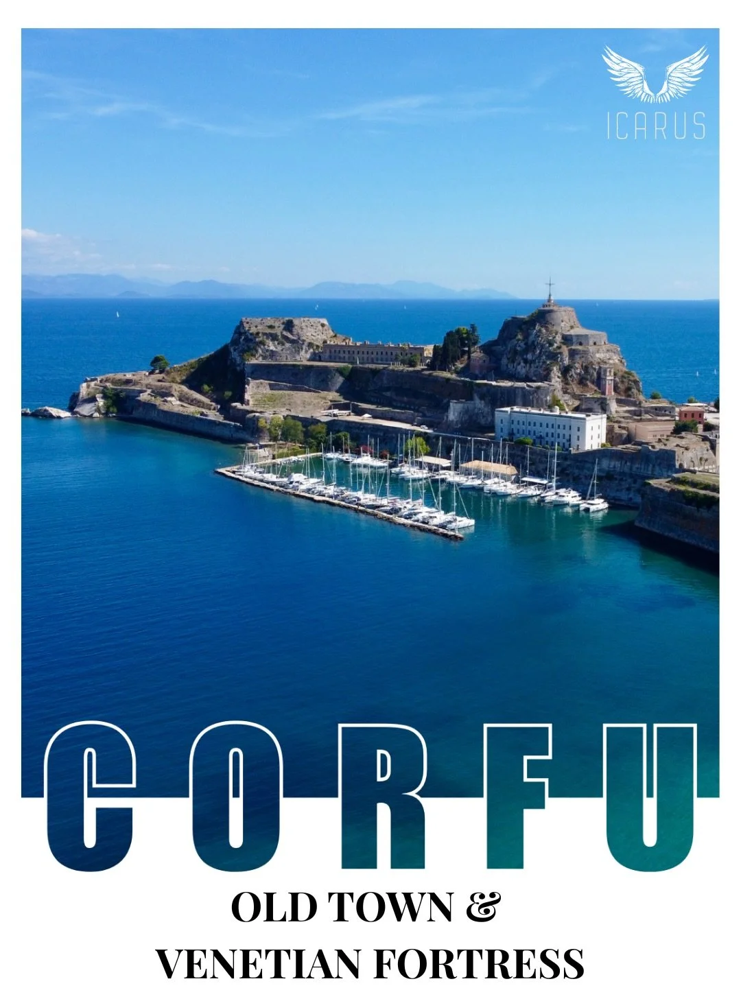 Villa Icarus in Perama is perfectly located for you to explore Corfu Old Town 🏛️✨ 

Wander the cobbled streets of the Old Town, a UNESCO World Heritage site, explore the Venetian fortresses 🏰, admire the elegant Liston ☕, and discover charming sq