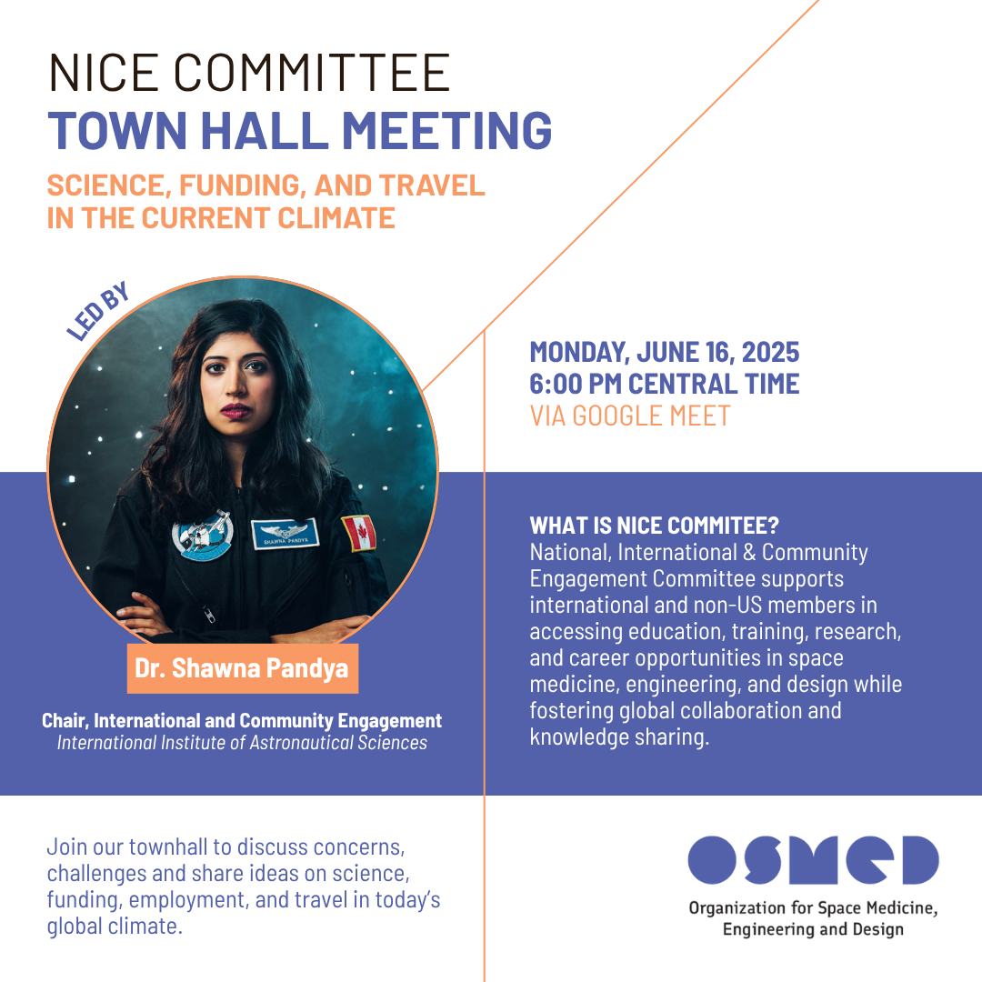 NICE Committee Town Hall Meeting