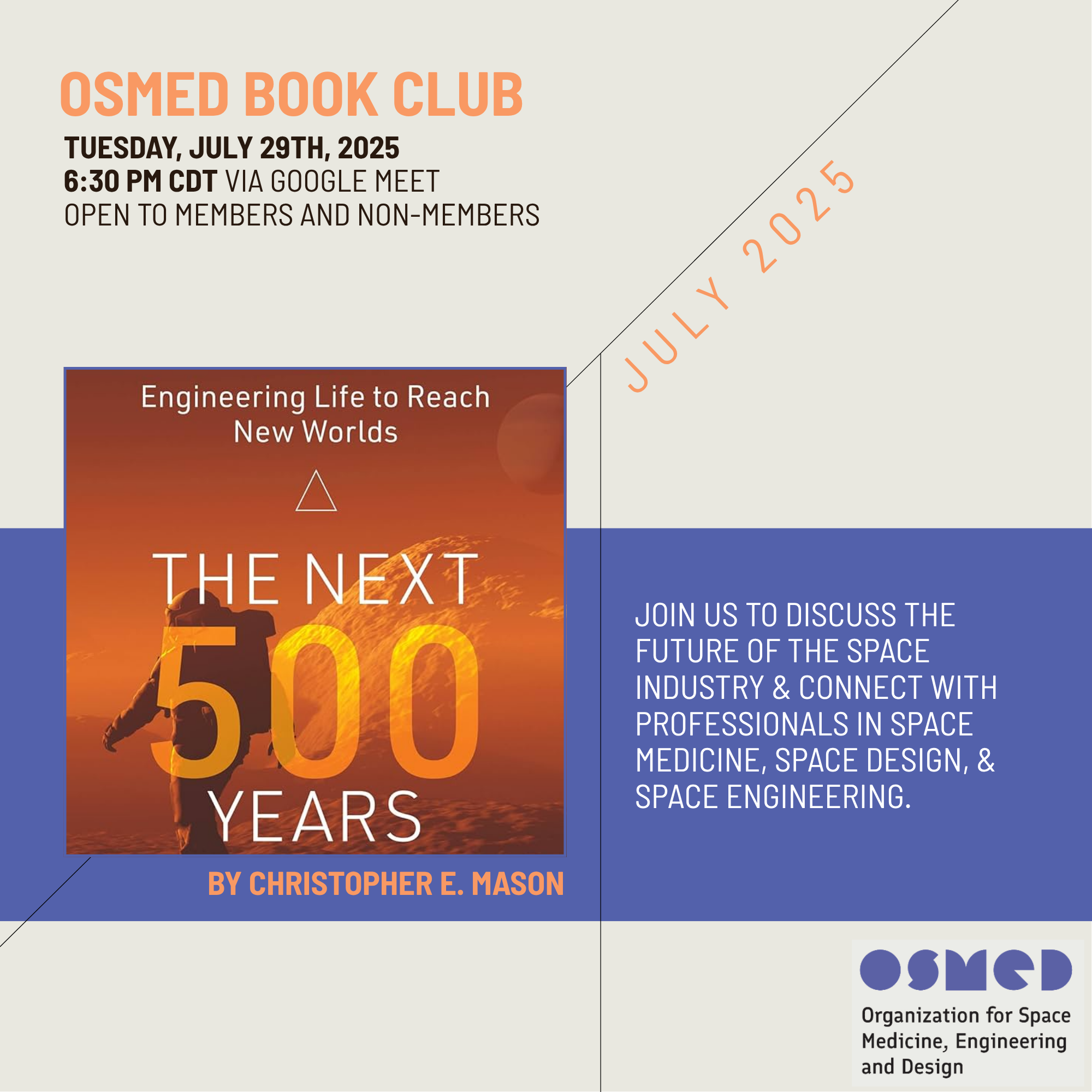 OSMED July Book Club