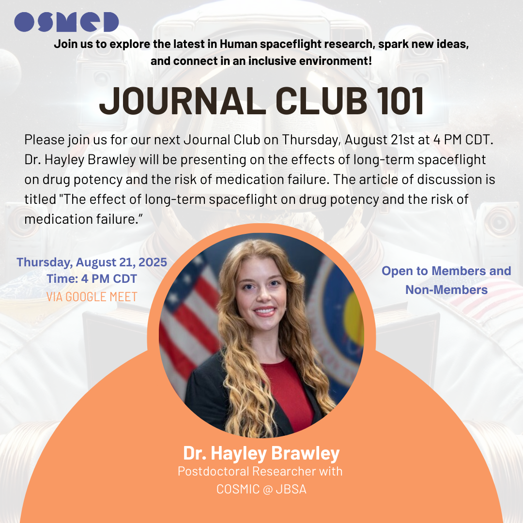 OSMED Journal Club: Dr. Hayley Brown