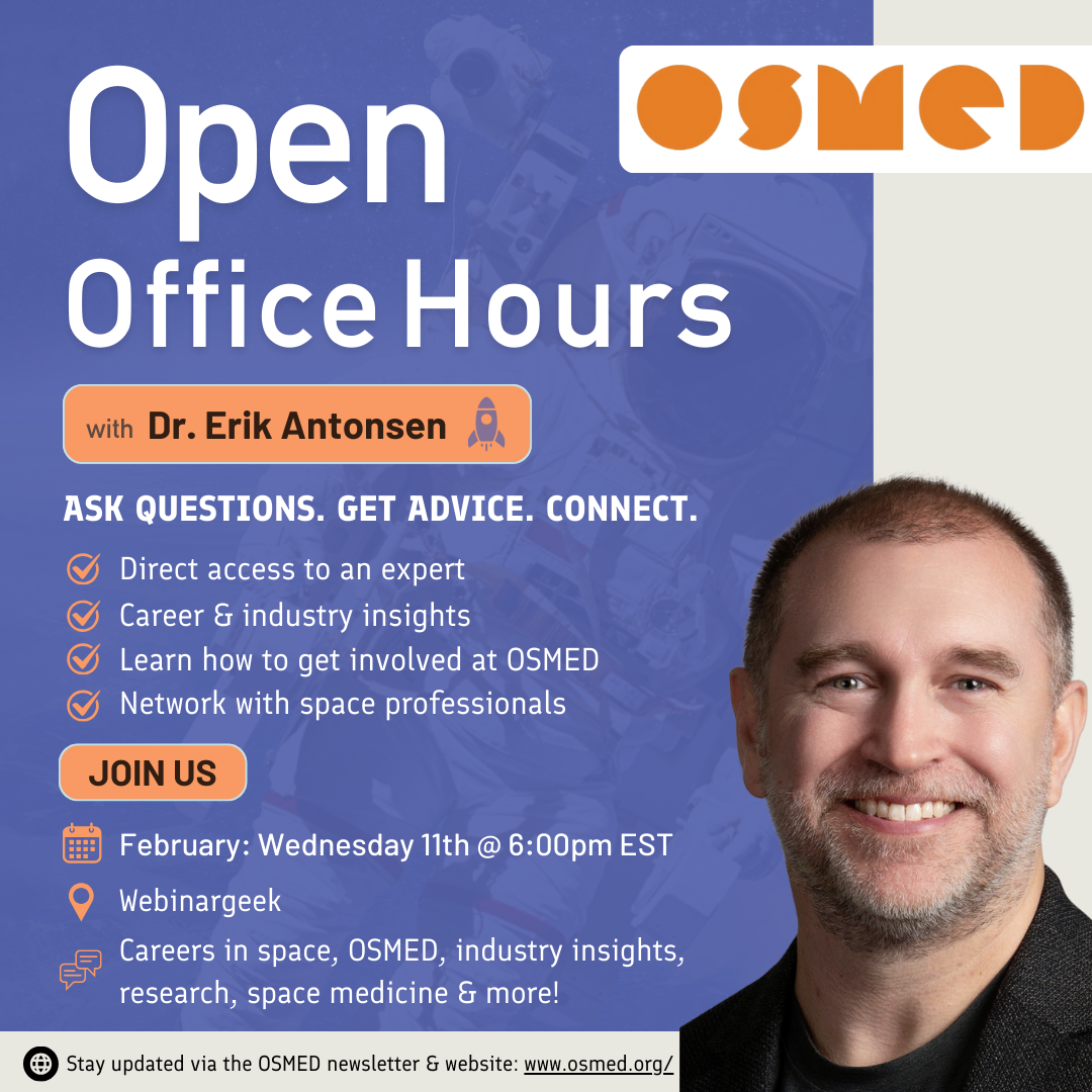 Open Office Hours with Dr. Erik Antonsen (MEMBERS ONLY)